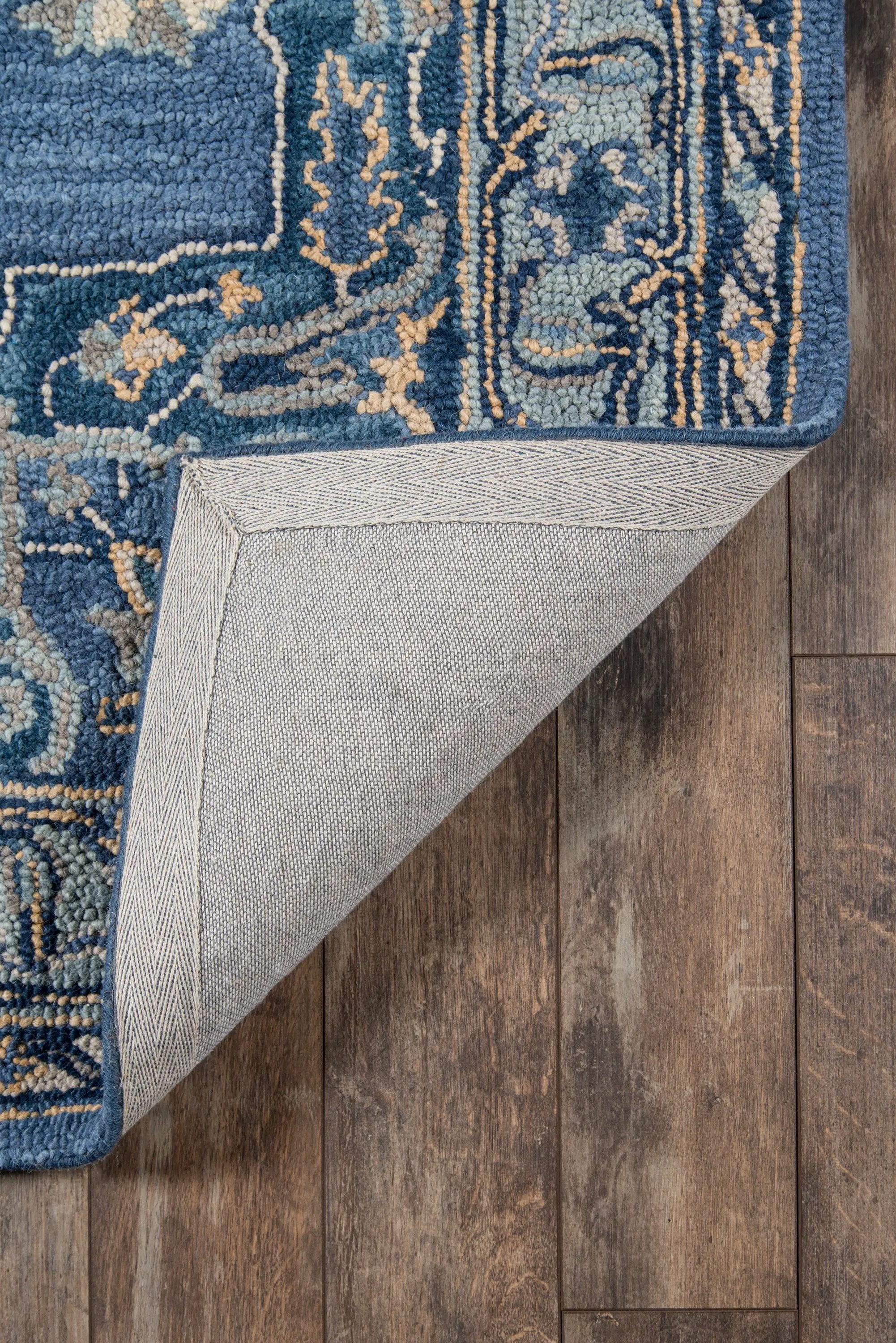 Ibiza IBI-1 Denim Area Rug by Momeni