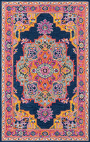 Momeni Ibiza IBI-1 Navy Hand Tufted Area Rug