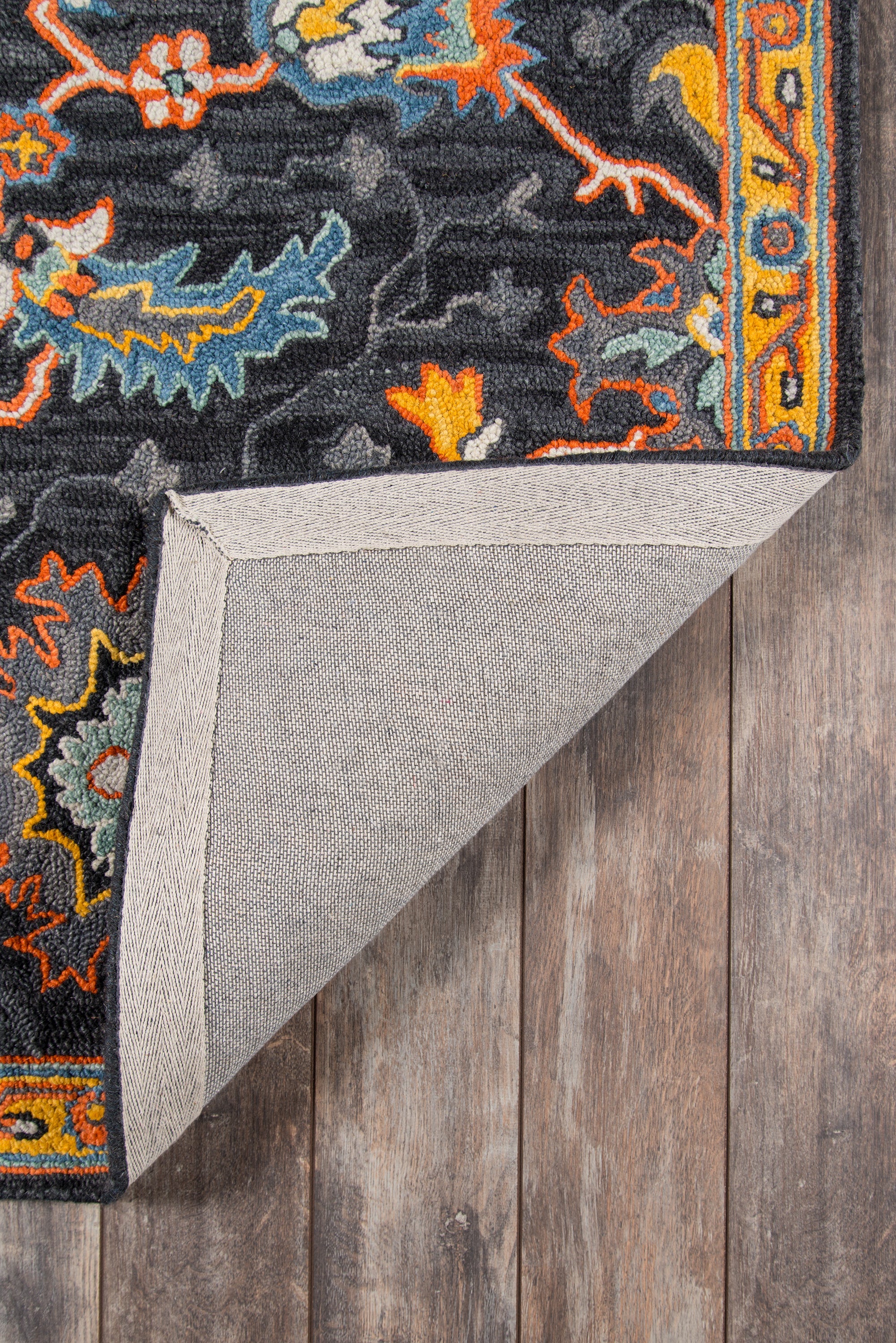 Momeni Ibiza IBI-3 Charcoal Hand Tufted Area Rug
