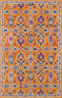 Momeni Ibiza IBI-4 Orange Hand Tufted Area Rug