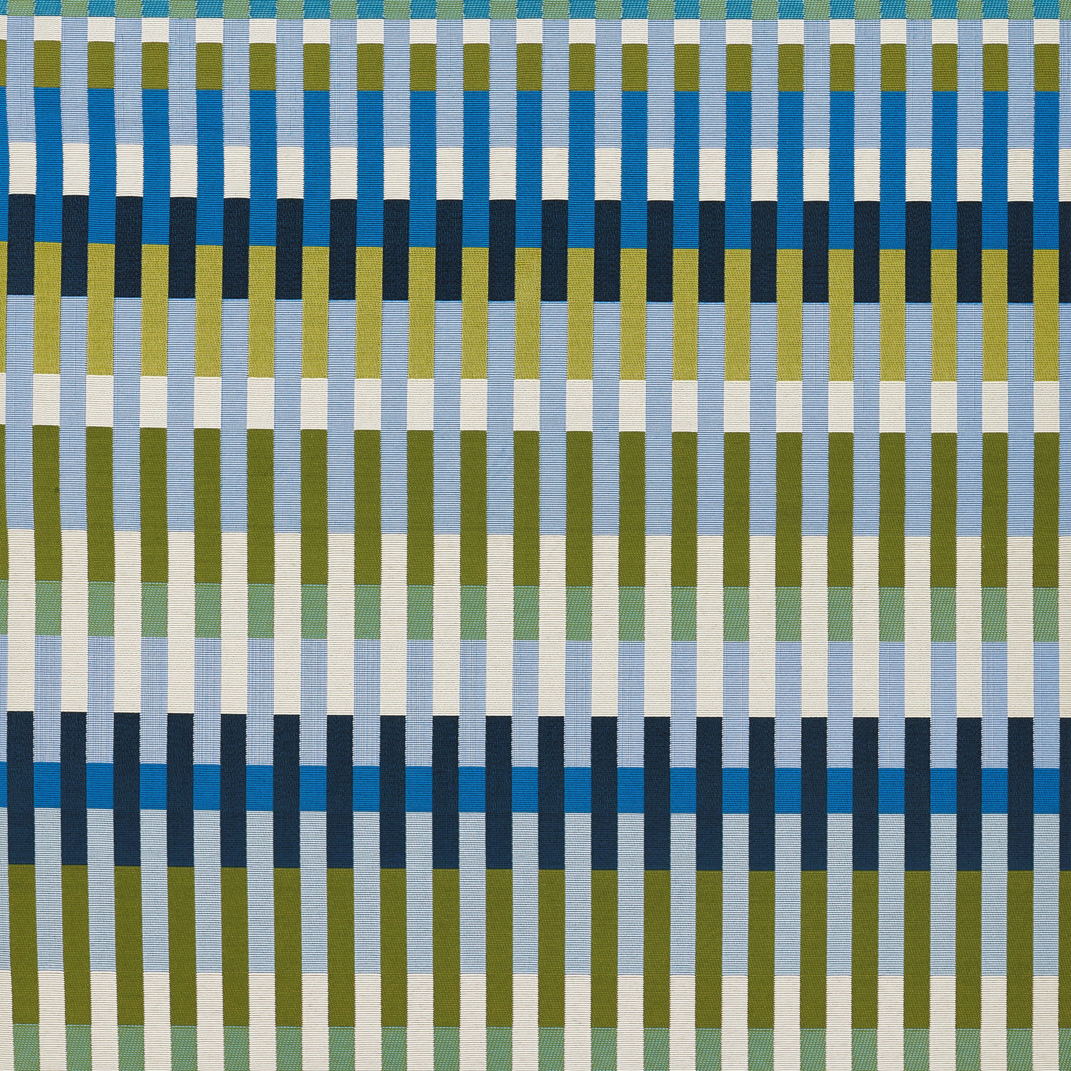 Novogratz x Momeni Iconic ICN-2 Blue Area Rug