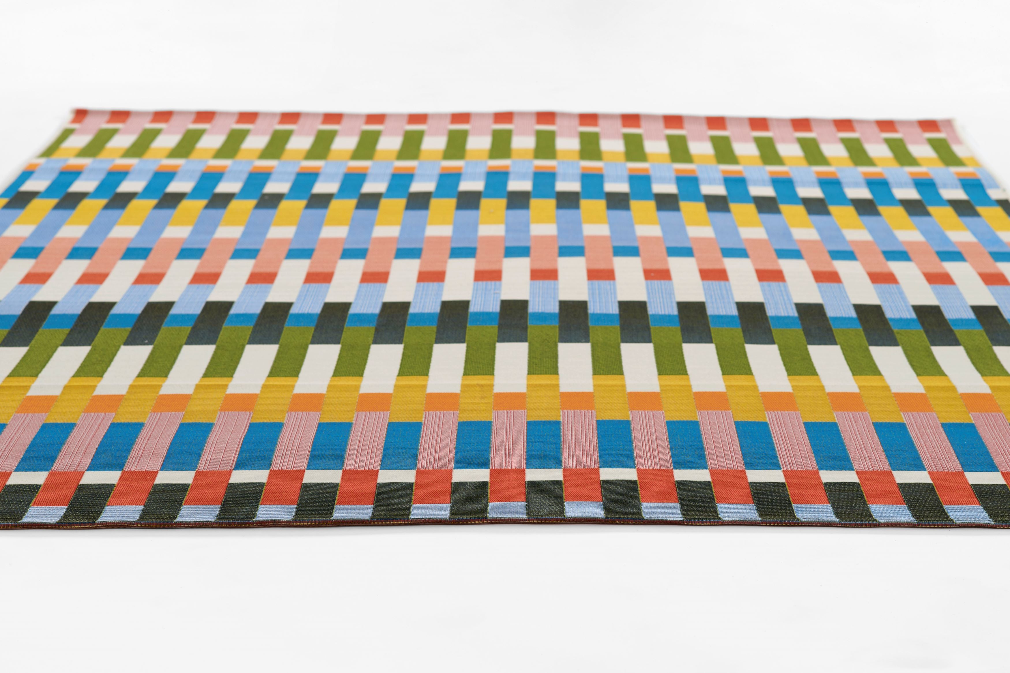 Novogratz x Momeni Iconic ICN-2 Multicolor Area Rug