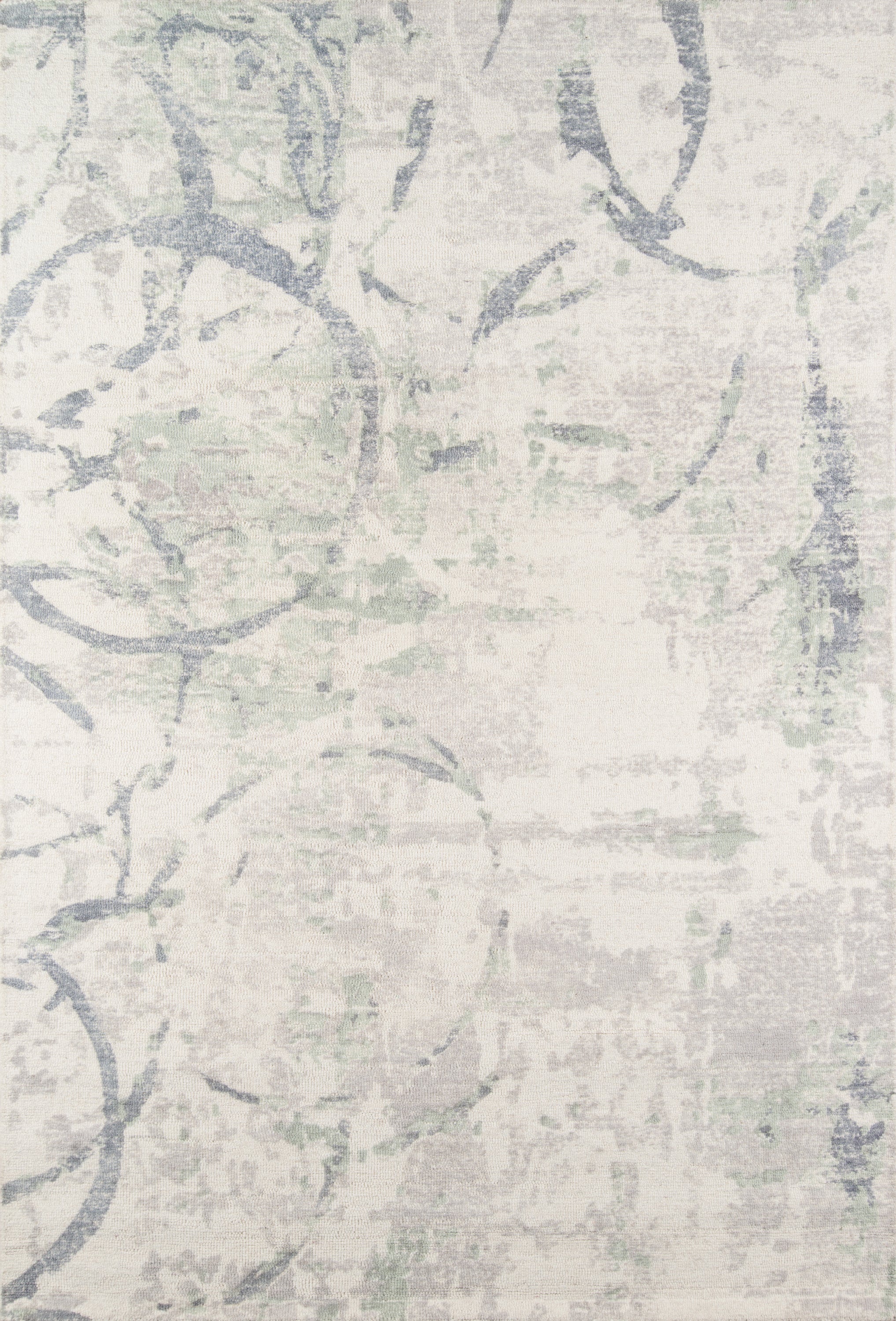 Momeni Illusions IL-01 Gray Hand Tufted Area Rug