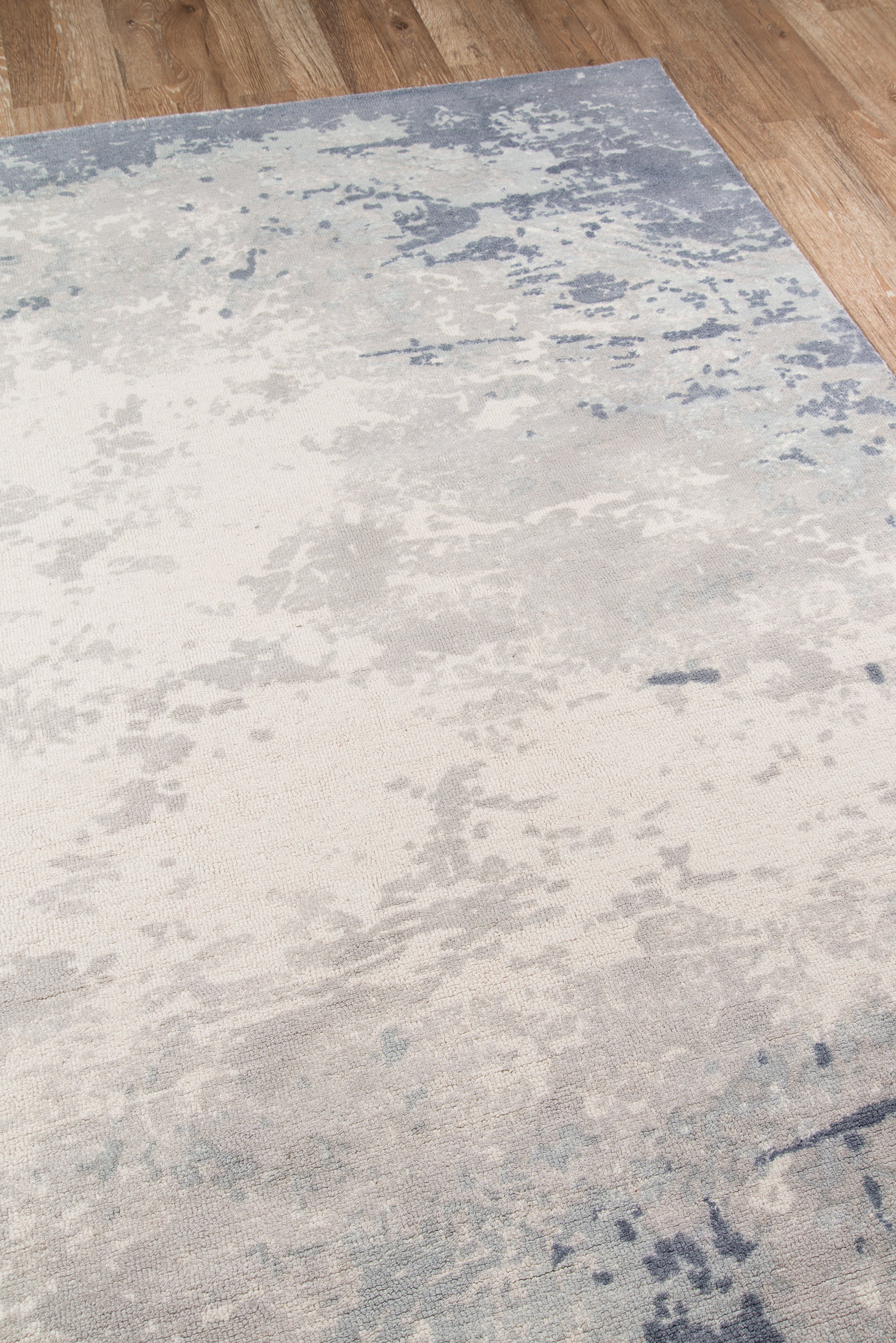 Momeni Illusions IL-03 Blue Hand Tufted Area Rug