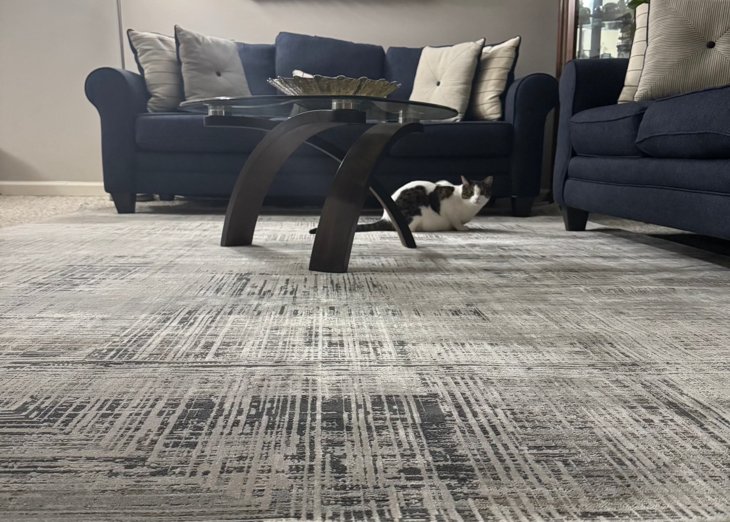 Rug Resources Abstract Machine Viscose Area Rug Collection