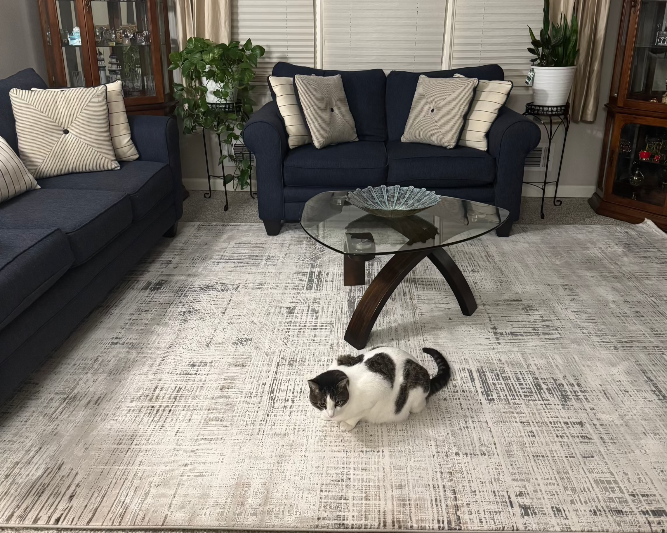 Rug Resources Abstract Machine Viscose Area Rug Collection