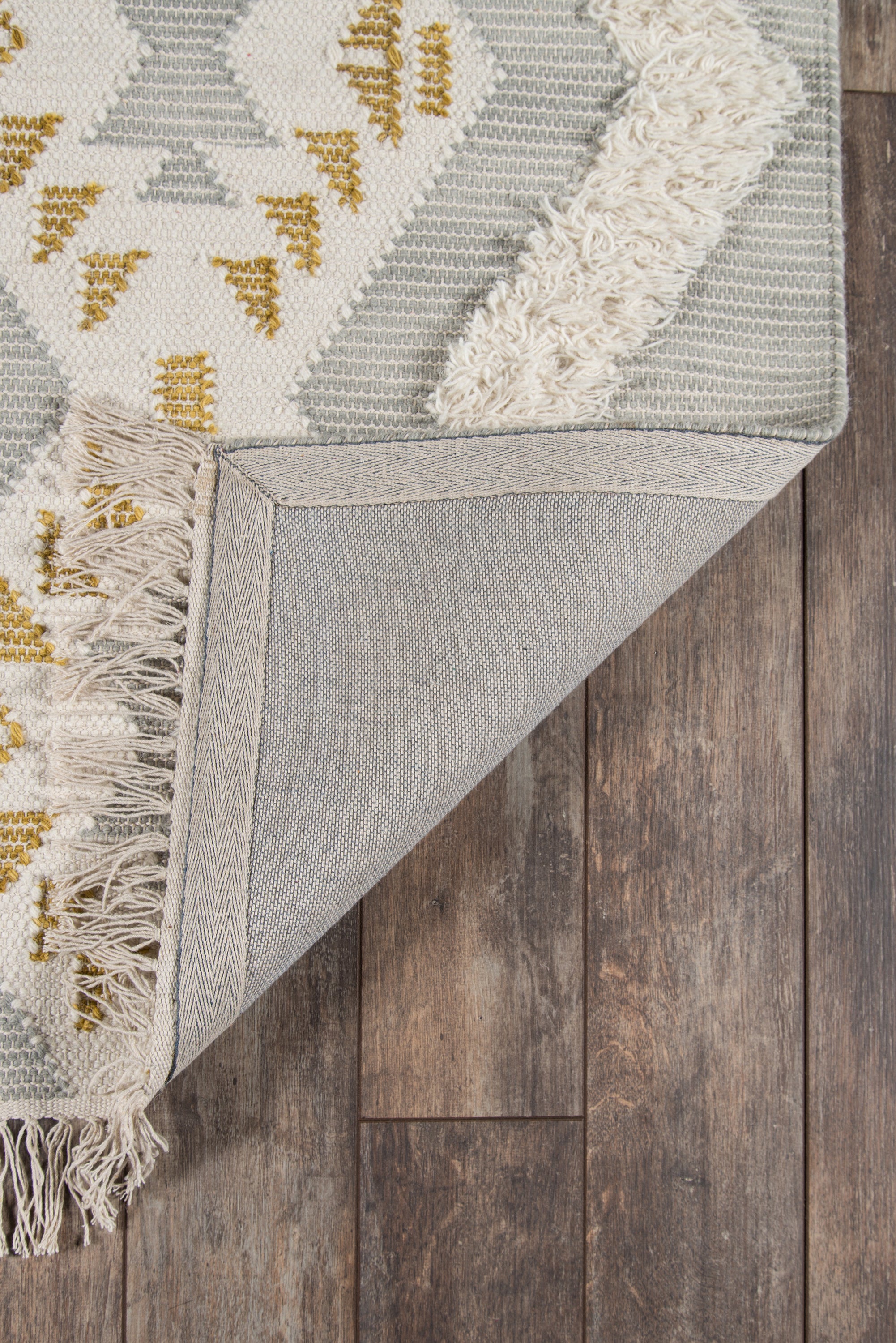 Novogratz Indio IND-1 Gray Hand Woven Area Rug by Momeni