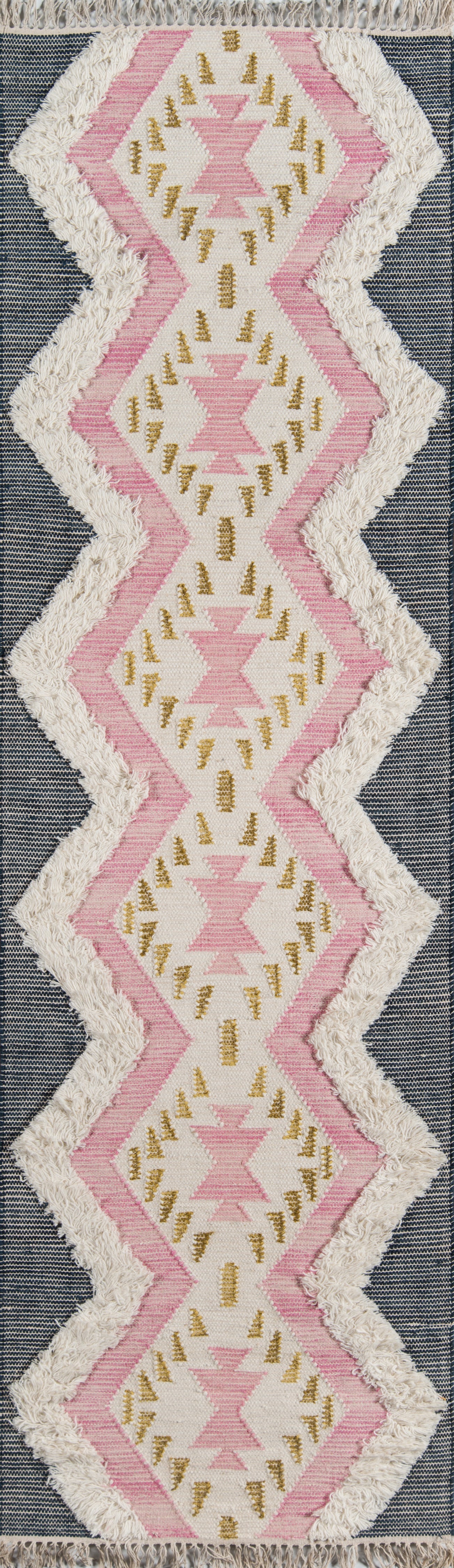 Novogratz Indio IND-1 Pink Hand Woven Area Rug by Momeni