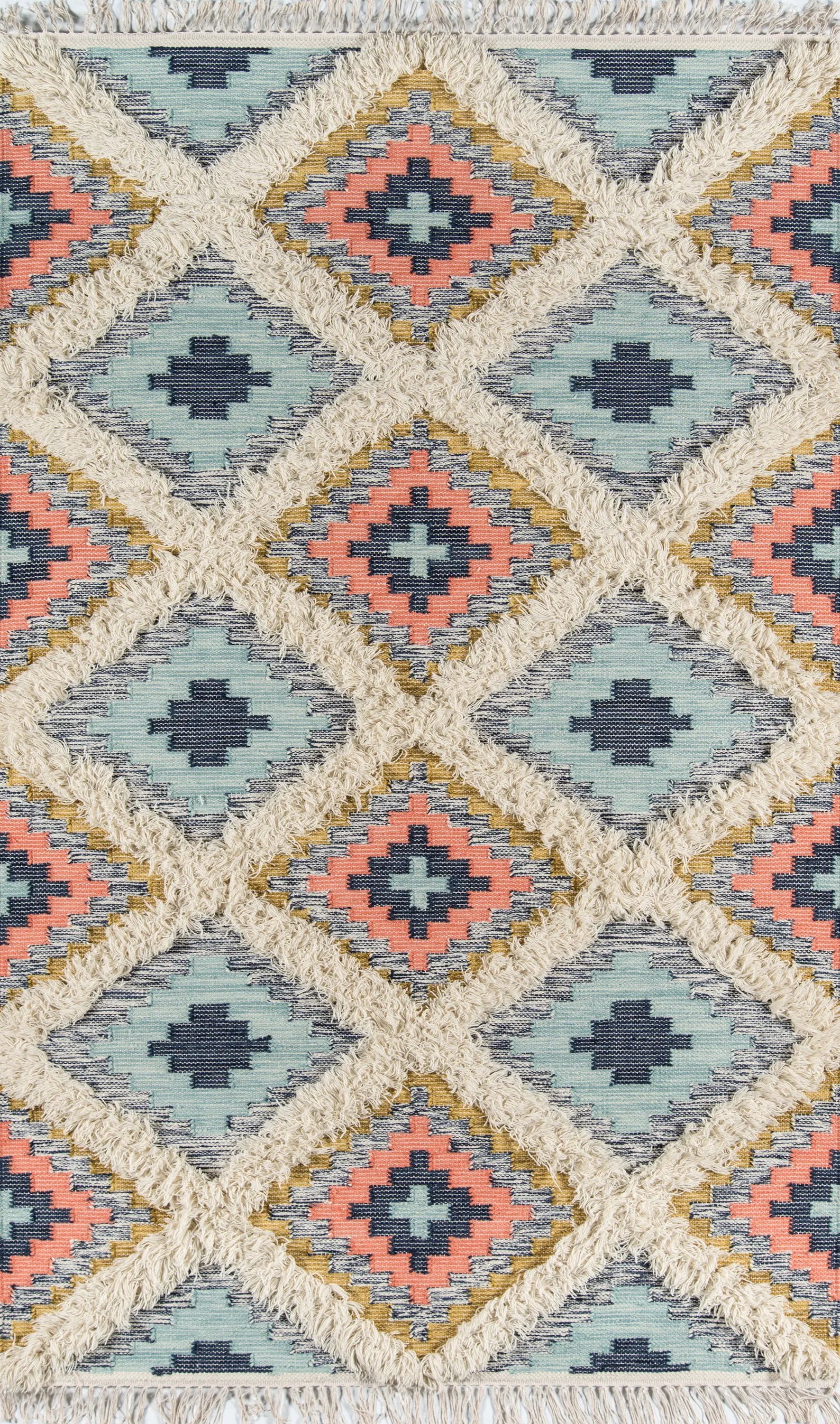 Indio IND-2 (Templin) Multicolor Area Rug by Novogratz by Momeni
