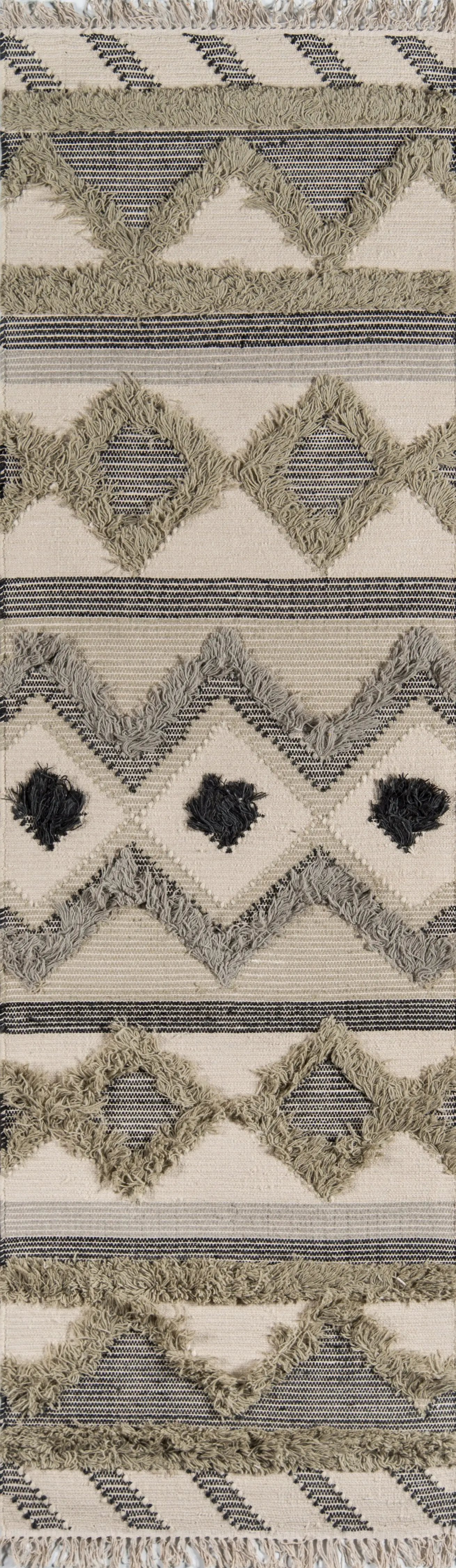 Indio IND-4 (Avalon) Sage Area Rug by Novogratz by Momeni