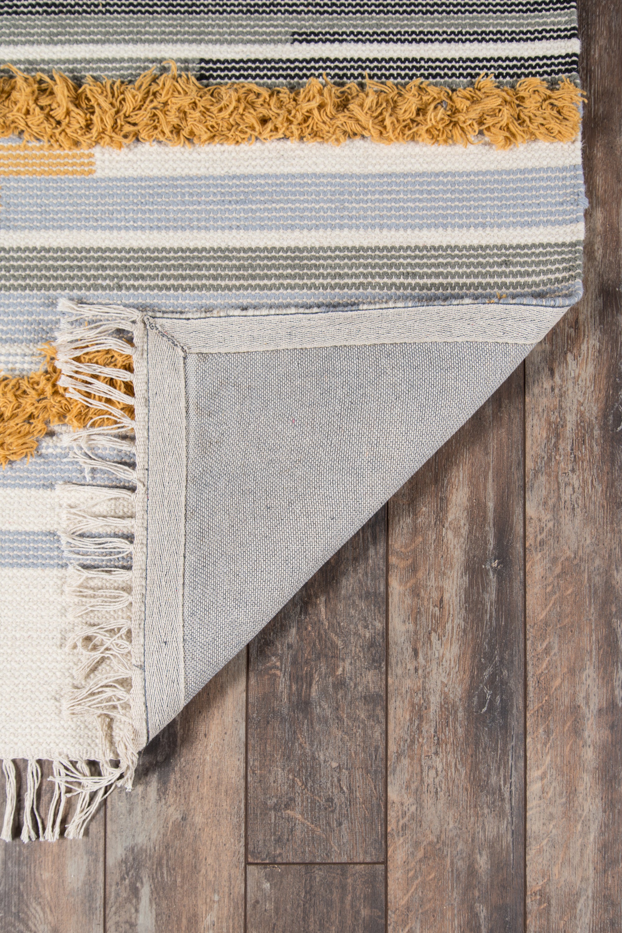 Novogratz Indio IND-6 Mustard Hand Woven Area Rug by Momeni