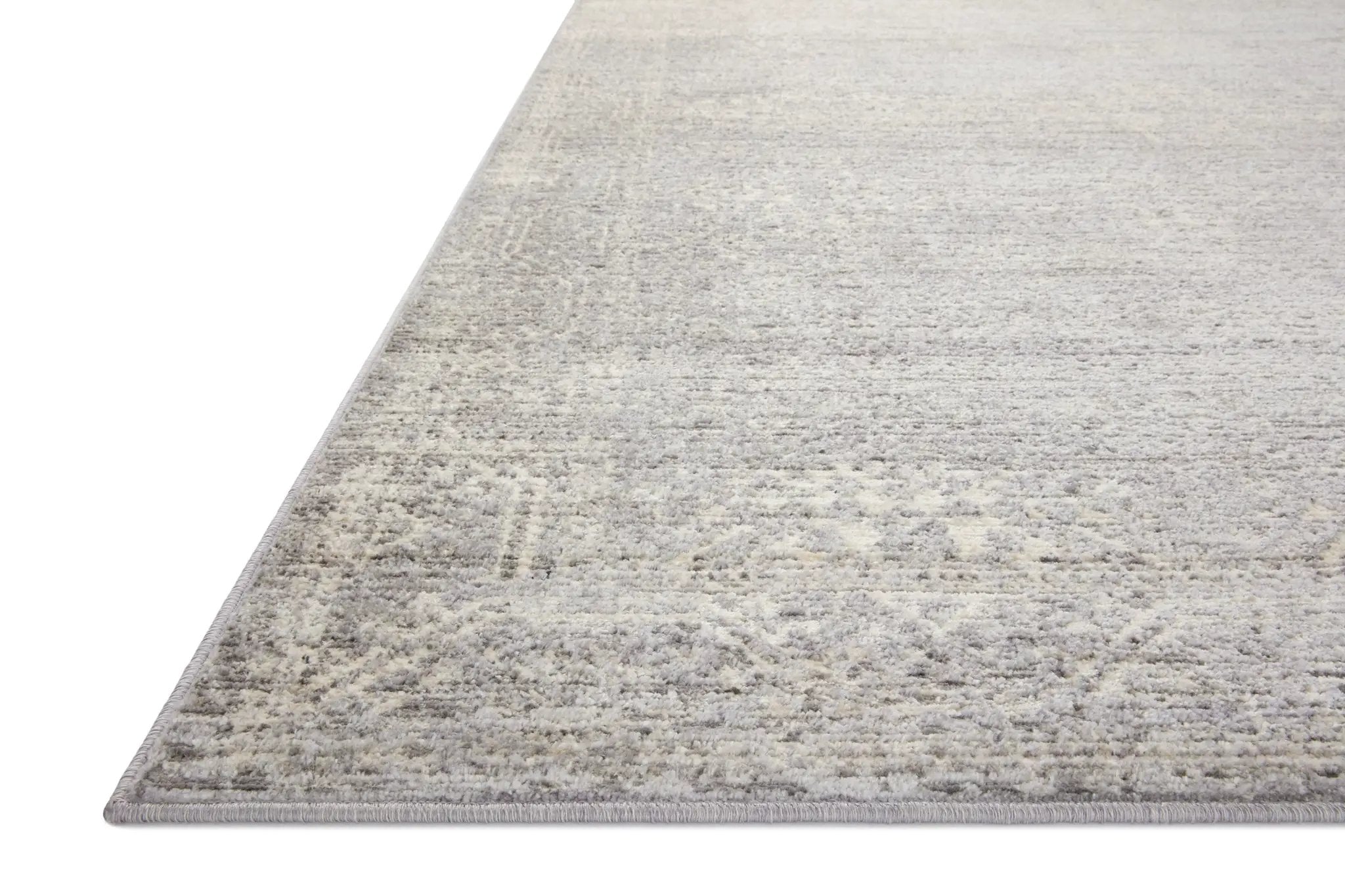 Indra INA-02 Silver / Ivory Area Rug by Loloi
