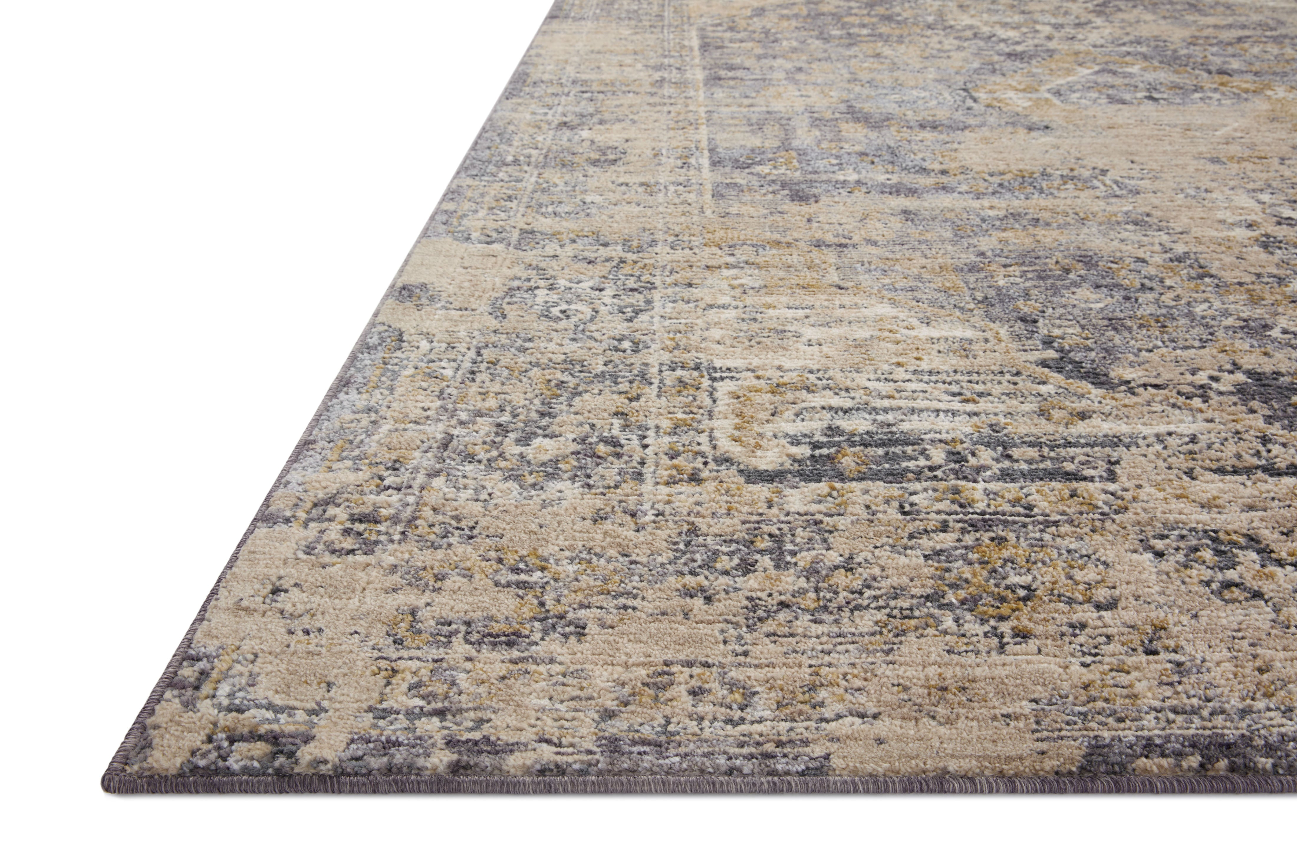 Loloi Indra INA-03 Charcoal / Natural Area Rug