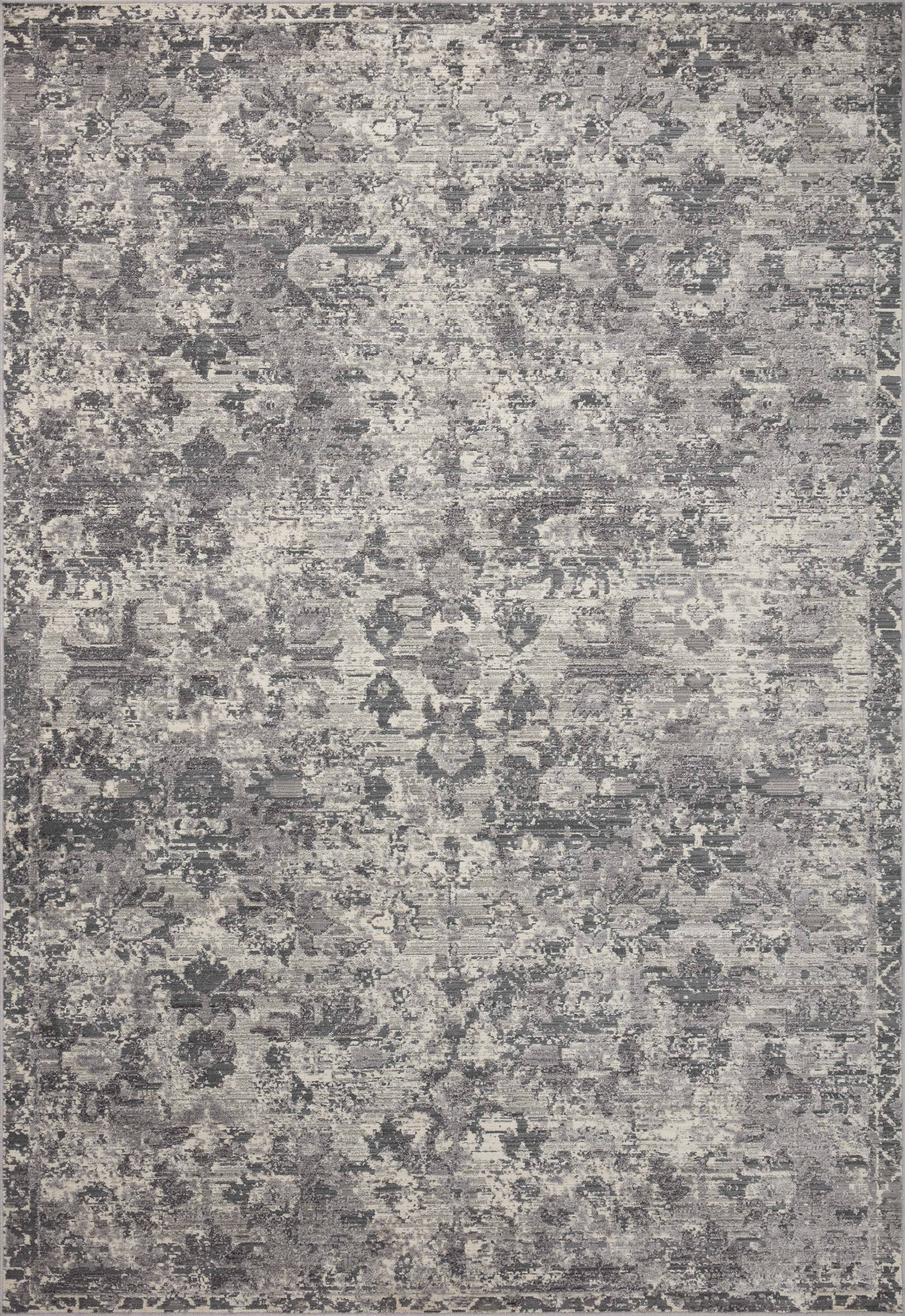 Loloi Indra INA-04 Charcoal / Silver Area Rug