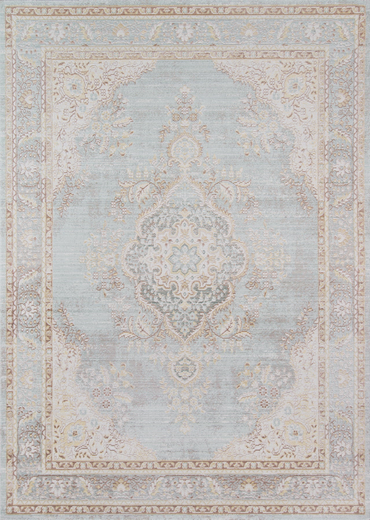 Momeni Isabella ISA-1 Blue Area Rug