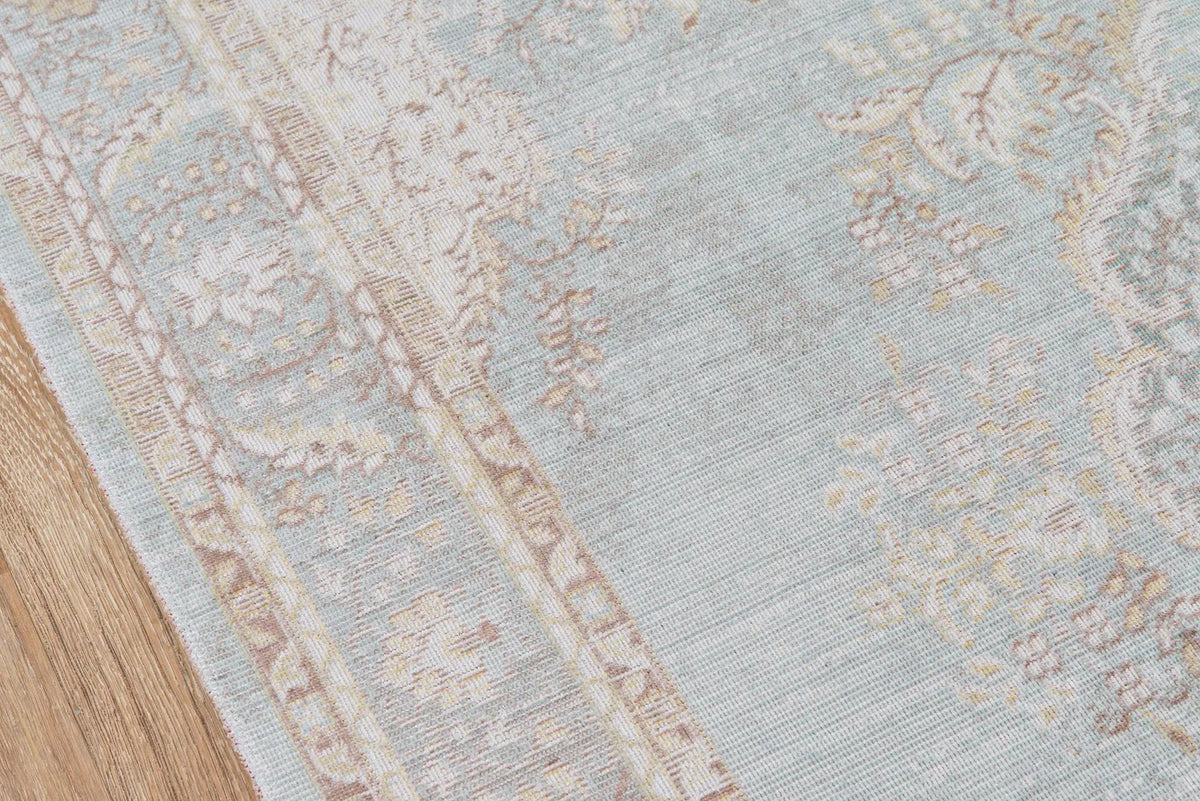 Isabella ISA-1 Blue Area Rug by Momeni