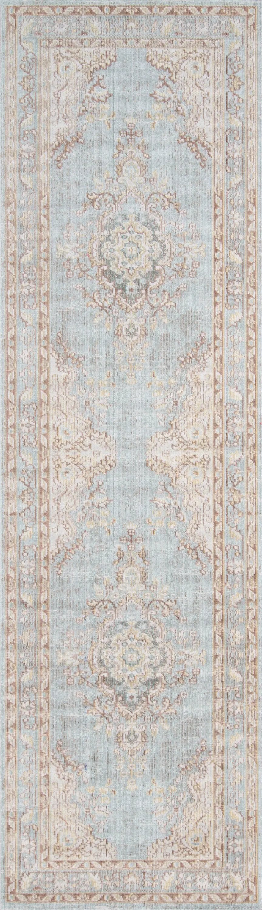 Isabella ISA-1 Blue Area Rug by Momeni