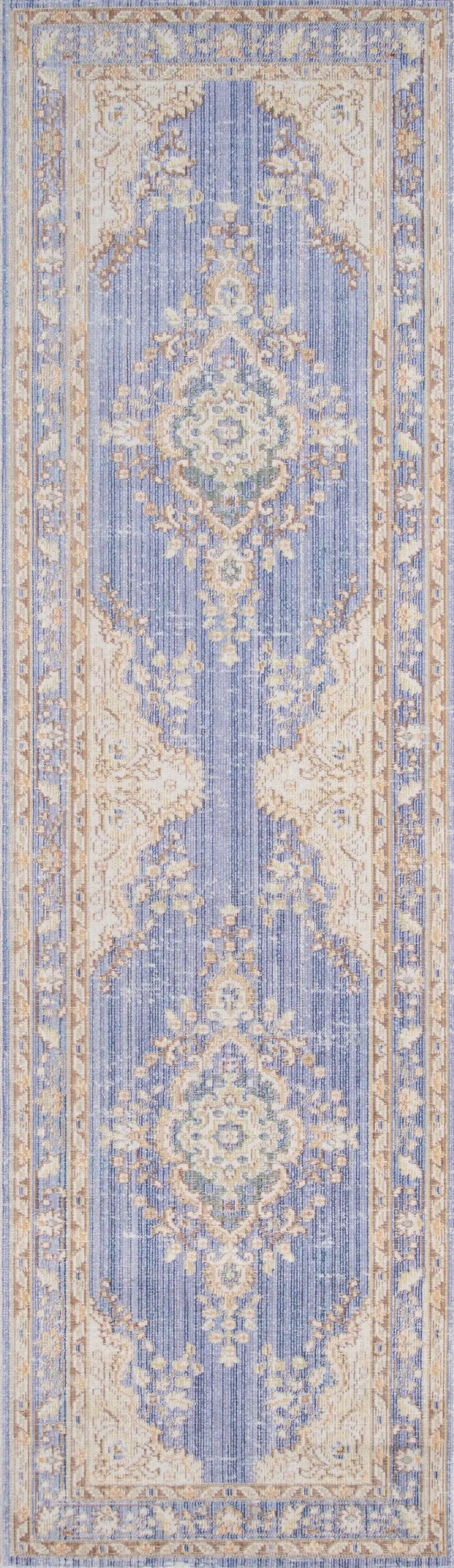 Isabella ISA-1 Periwinkle Area Rug by Momeni