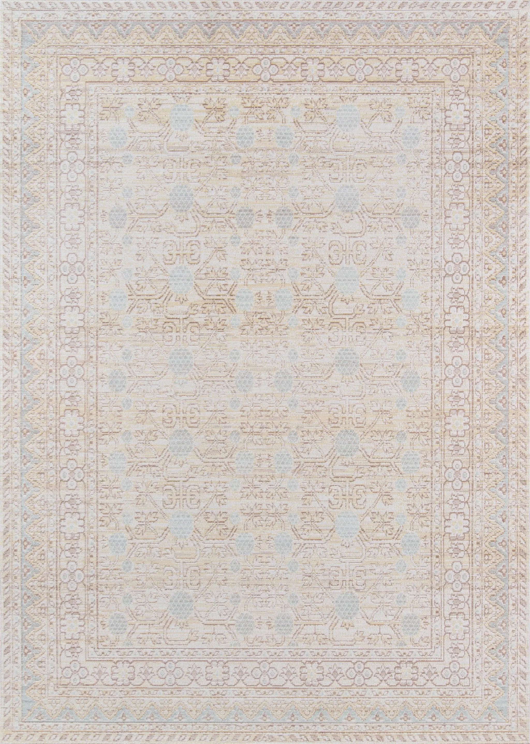 Isabella ISA-3 Blue Area Rug by Momeni
