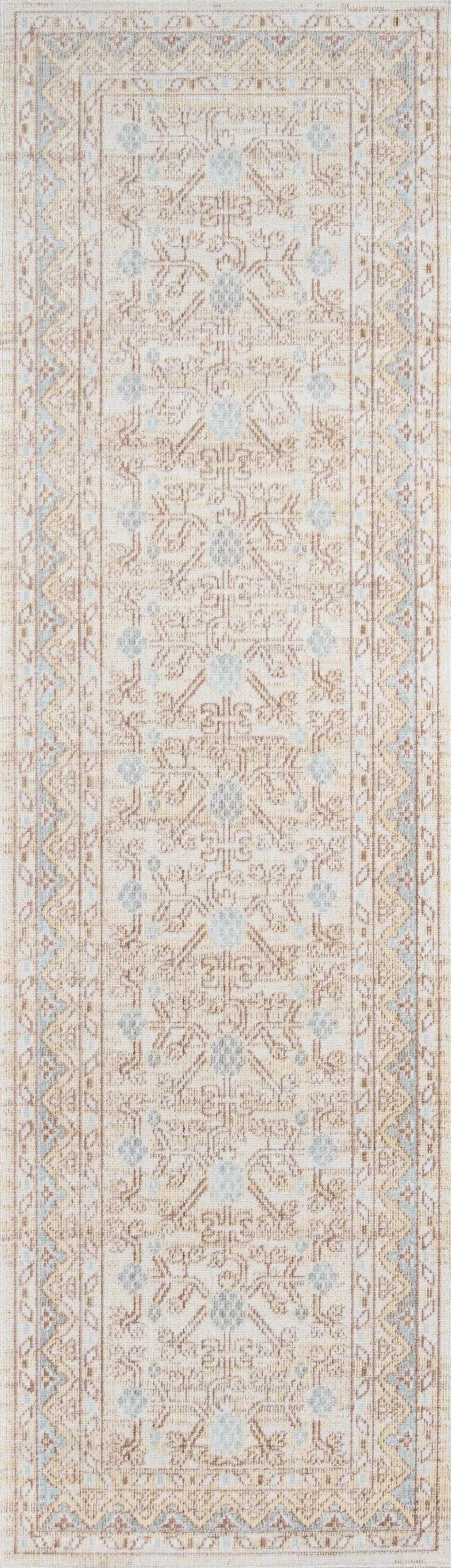 Isabella ISA-3 Blue Area Rug by Momeni