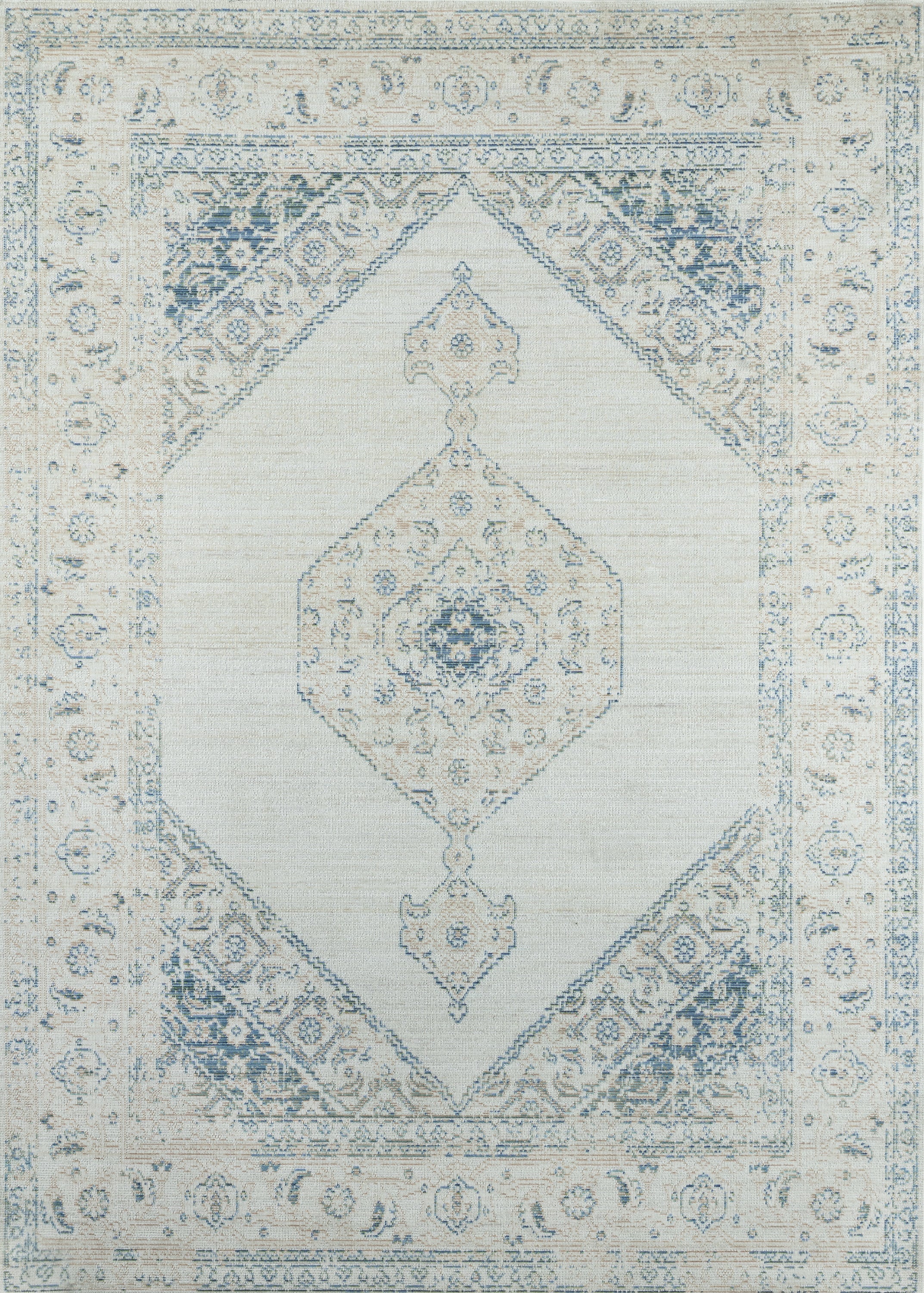 Momeni Isabella ISA-10 Blue Area Rug