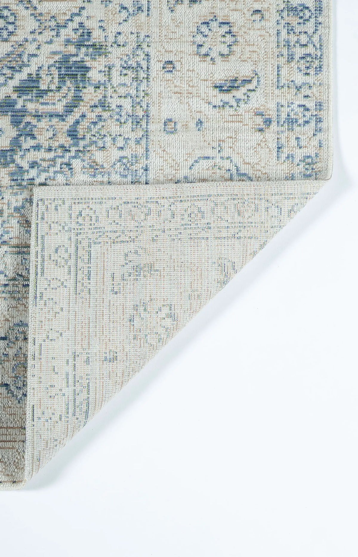 Isabella ISA-10 Blue Area Rug by Momeni