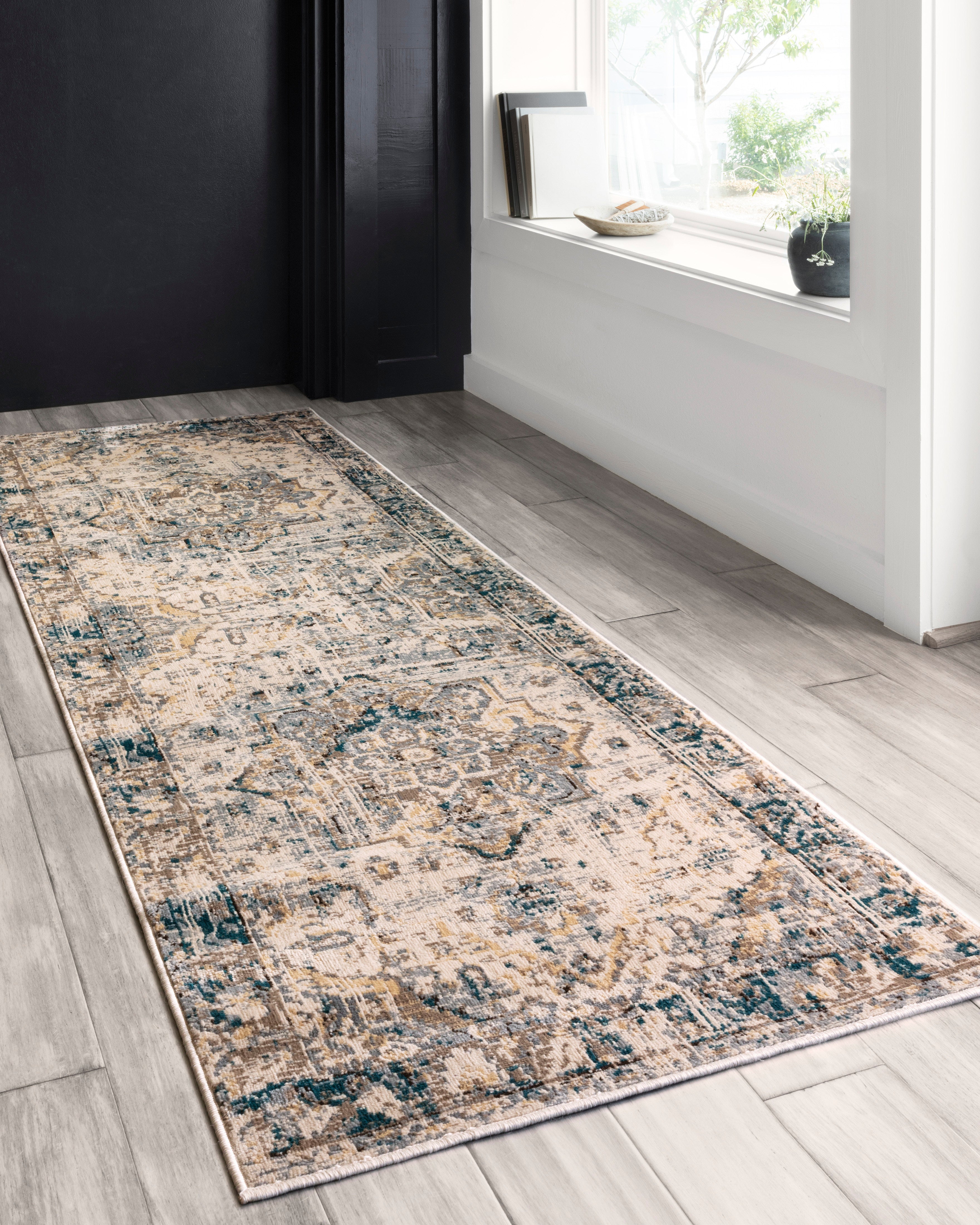 Loloi Isadora ISA-02 Oatmeal / Bark Area Rug