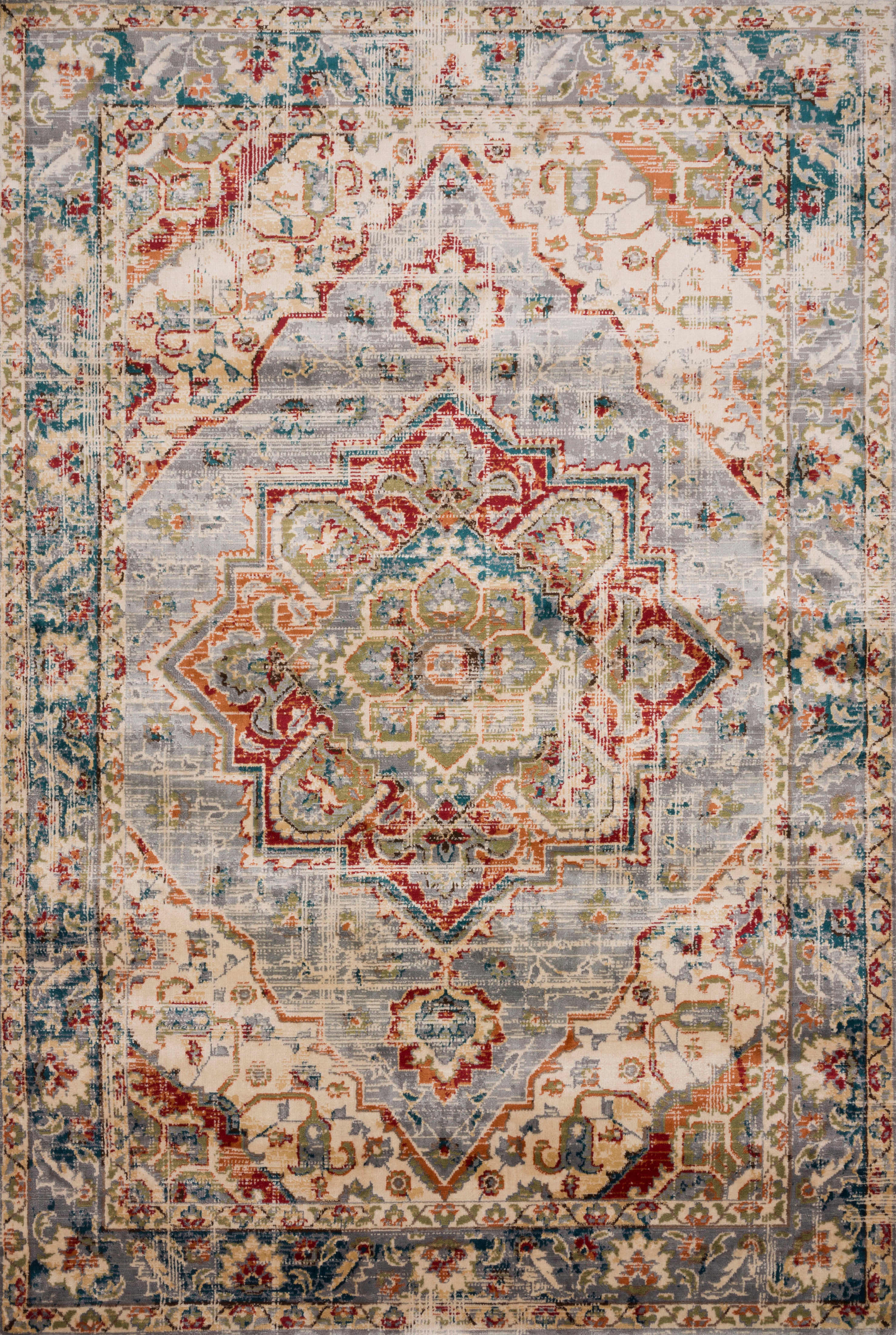 Loloi Isadora ISA-02 Oatmeal / Multi Area Rug