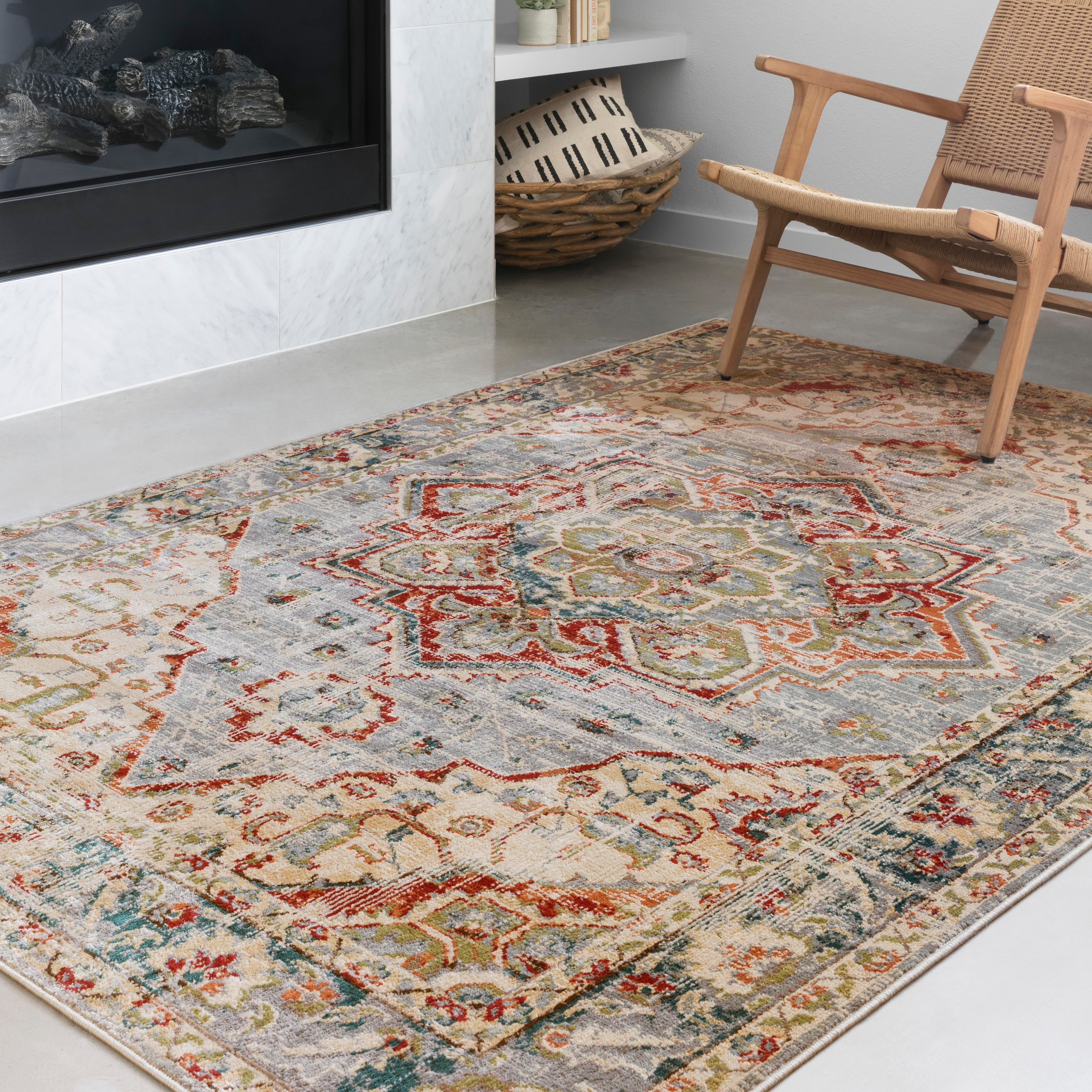 Loloi Isadora ISA-02 Oatmeal / Multi Area Rug