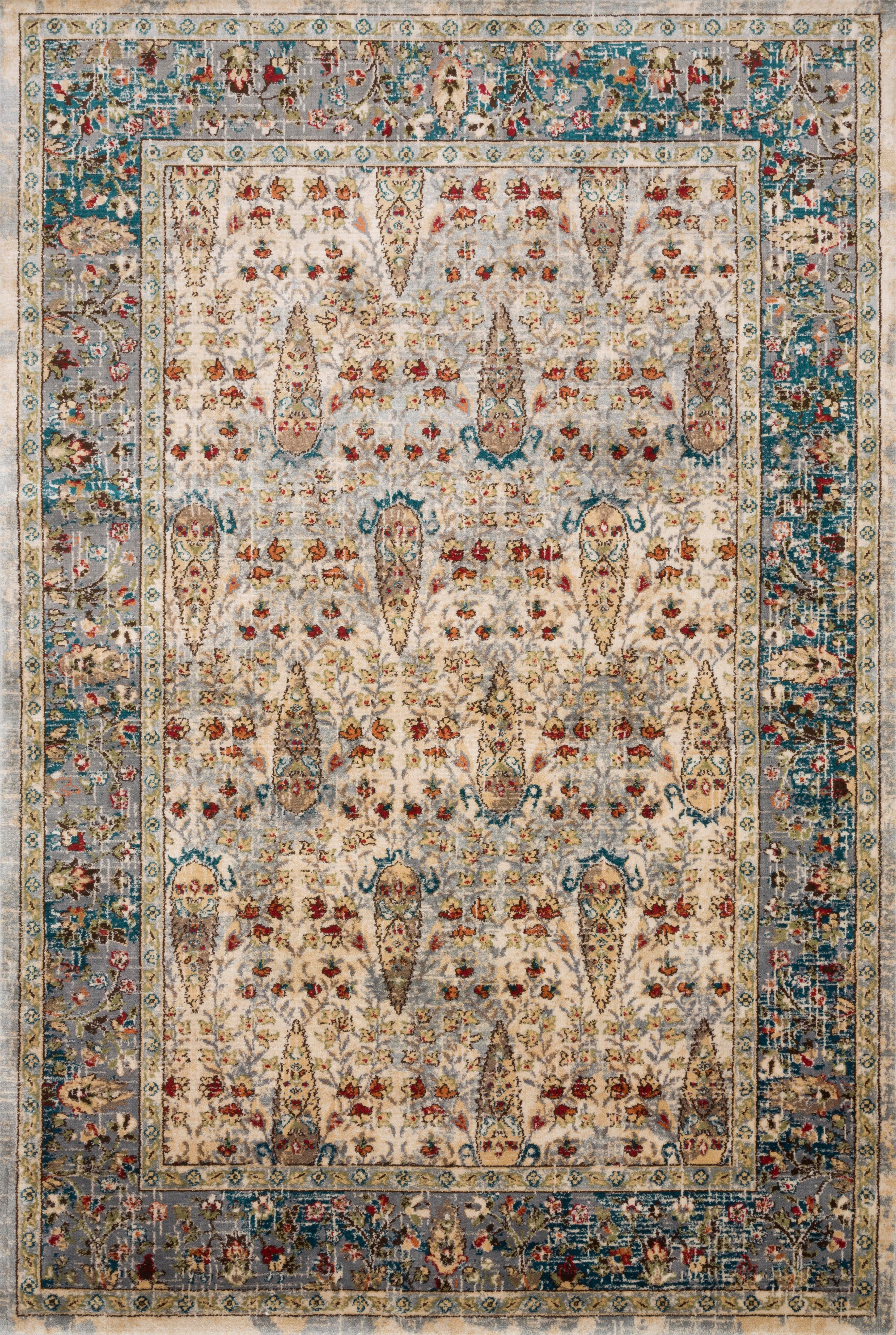 Loloi Isadora ISA-03 Sand / Steel Area Rug
