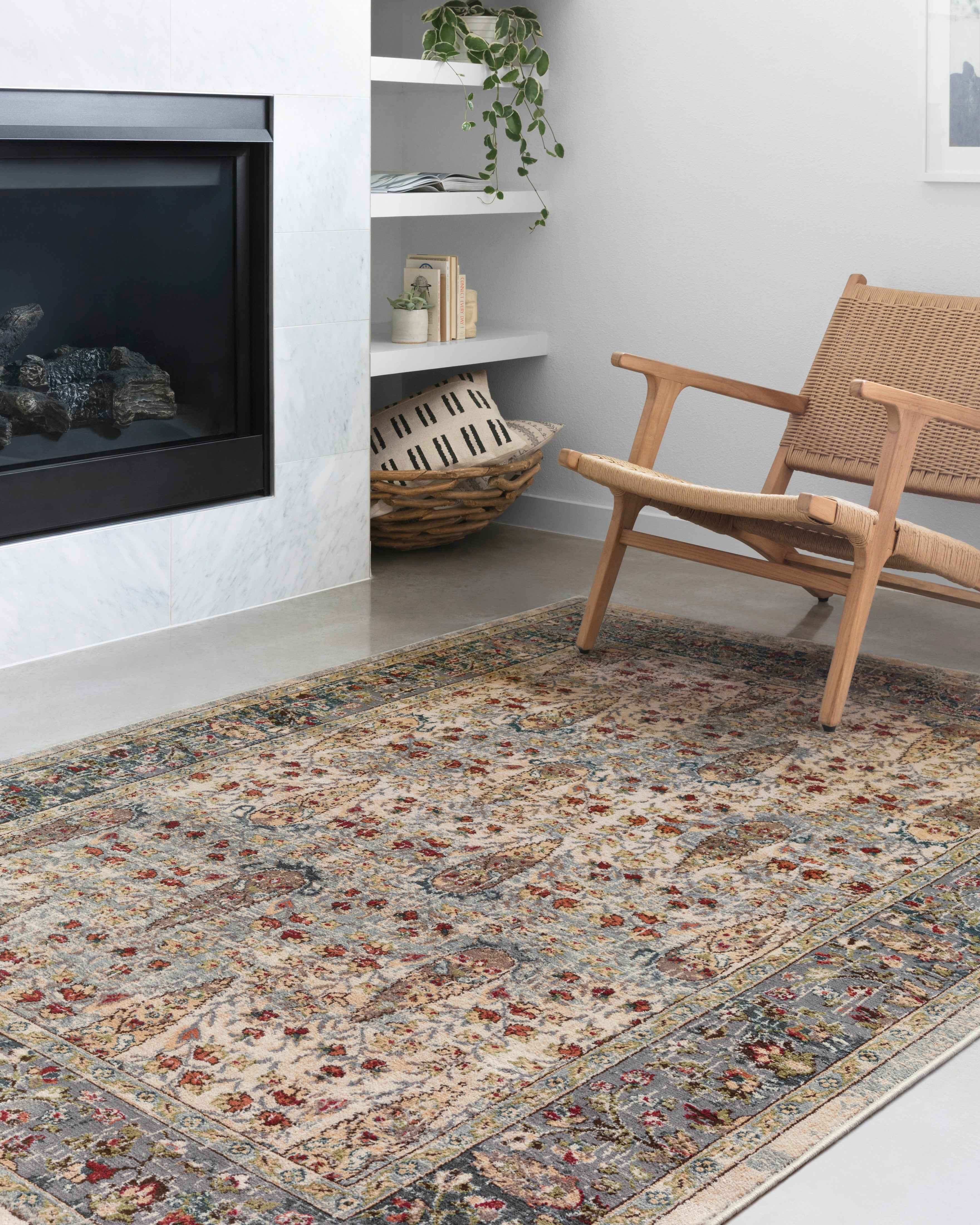Loloi Isadora ISA-03 Sand / Steel Area Rug