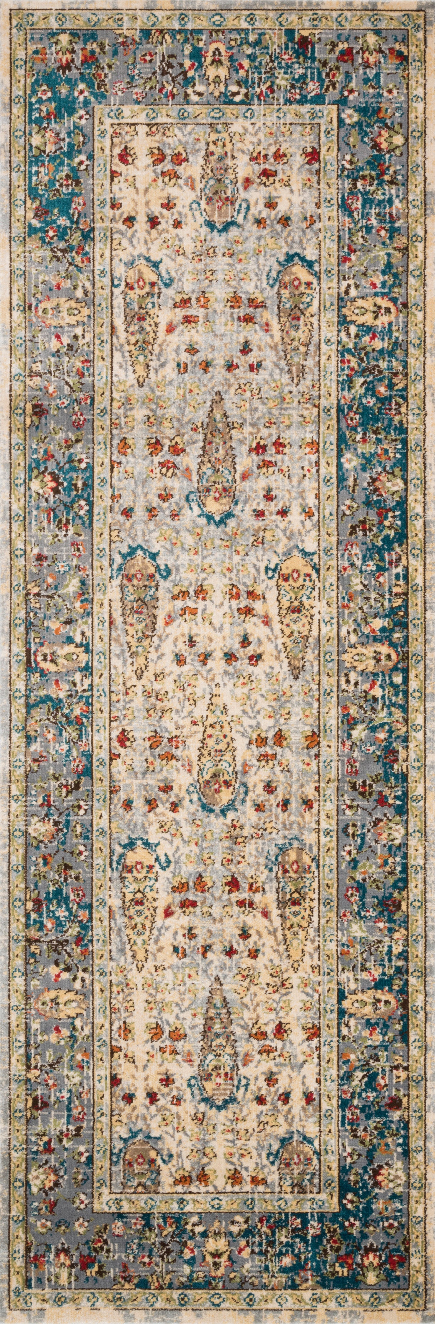 Loloi Isadora ISA-03 Sand / Steel Area Rug