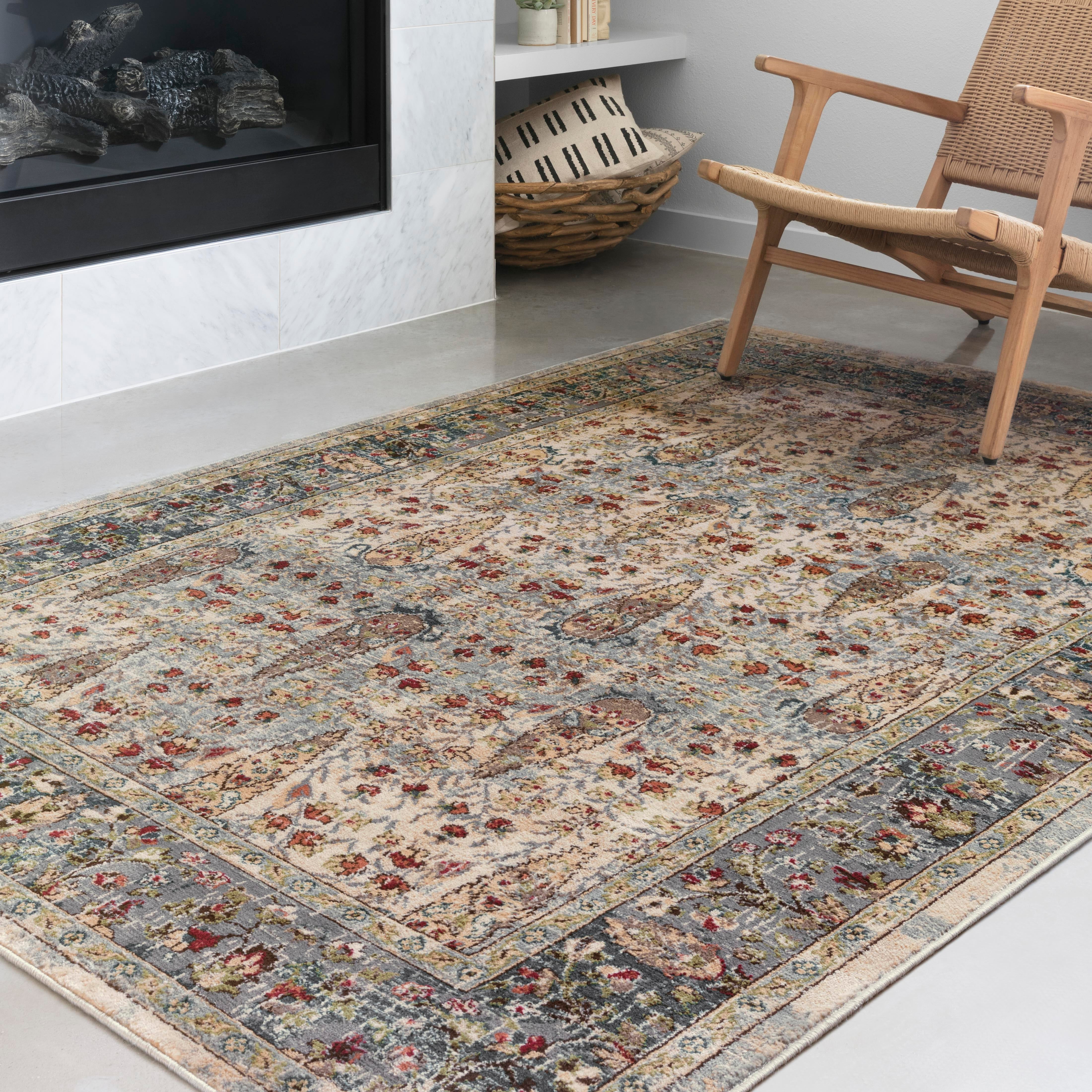 Loloi Isadora ISA-03 Sand / Steel Area Rug