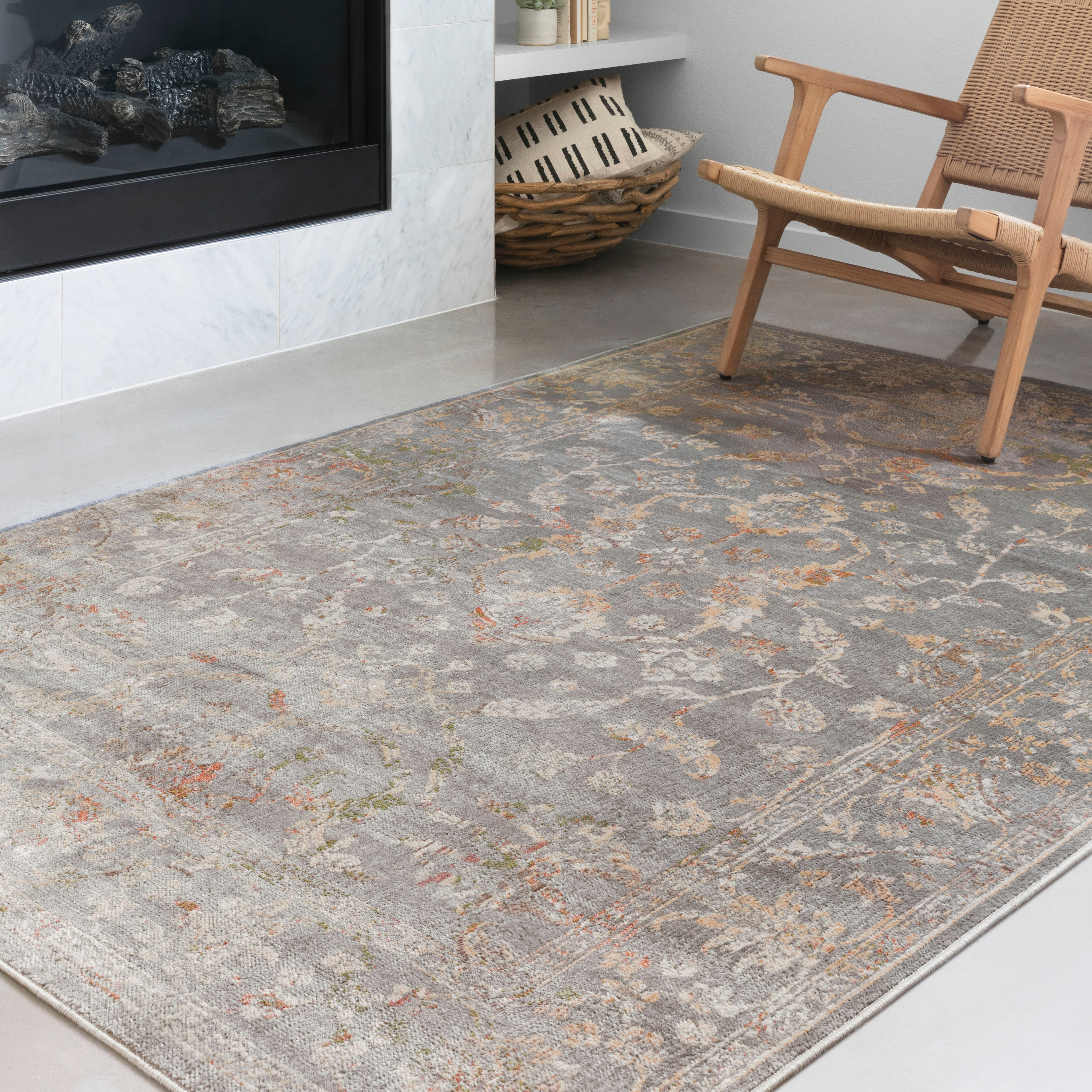 Loloi Isadora ISA-05 Silver / Silver Area Rug