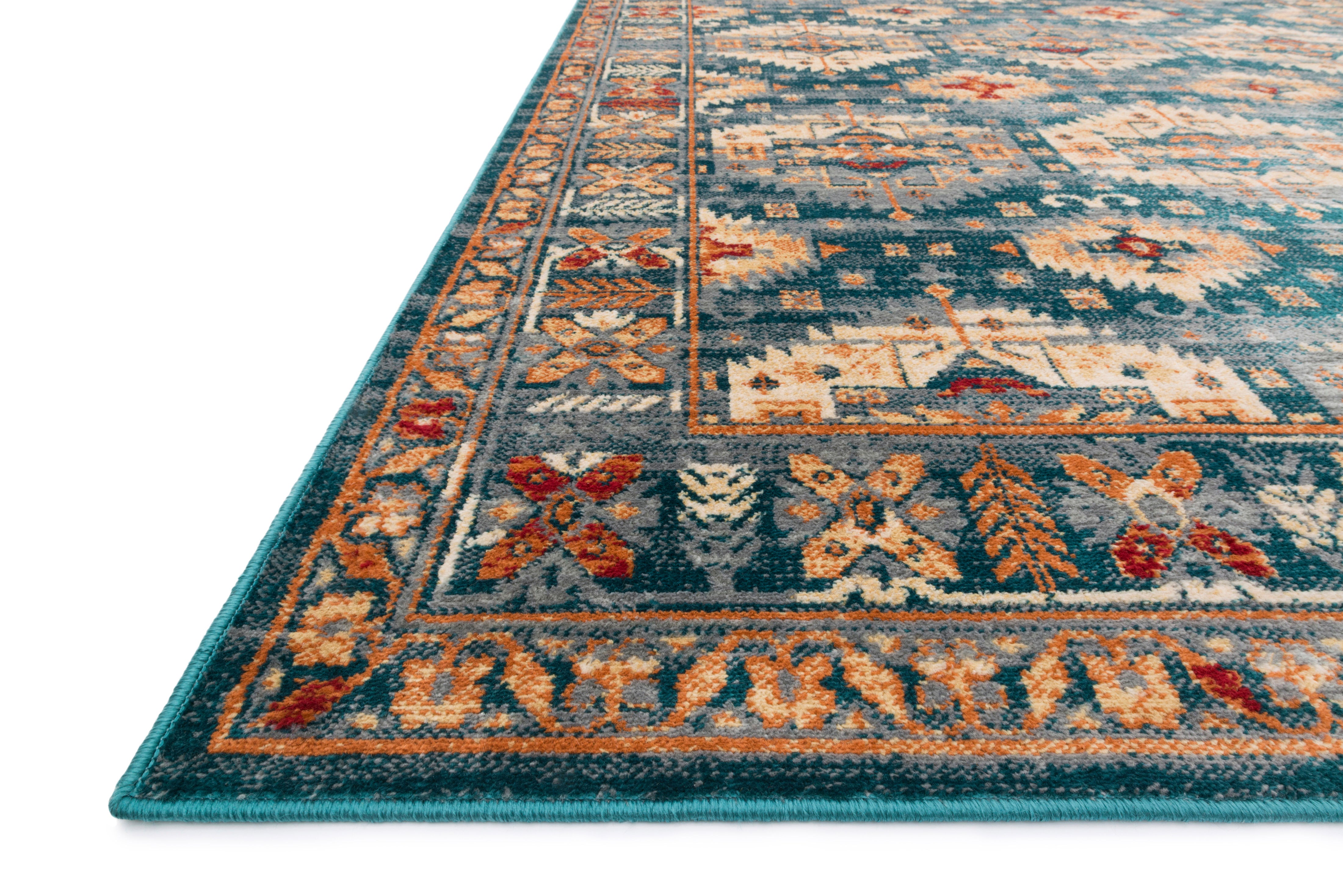 Loloi Isadora ISA-06 Lagoon / Multi Area Rug