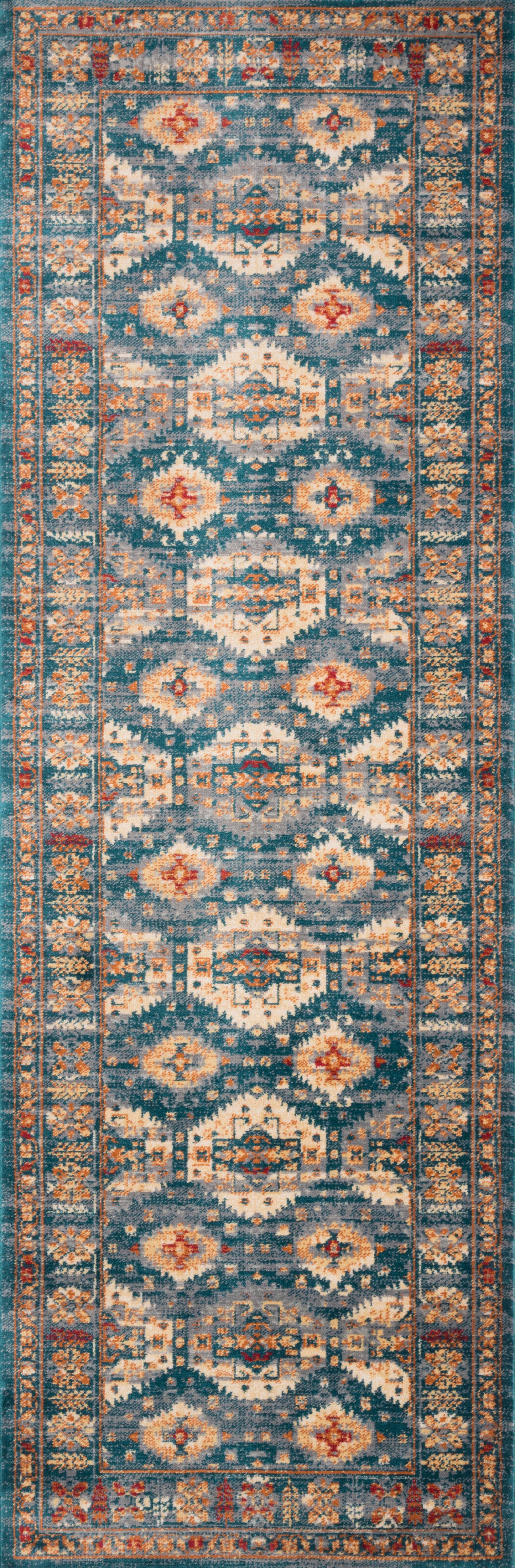 Loloi Isadora ISA-06 Lagoon / Multi Area Rug