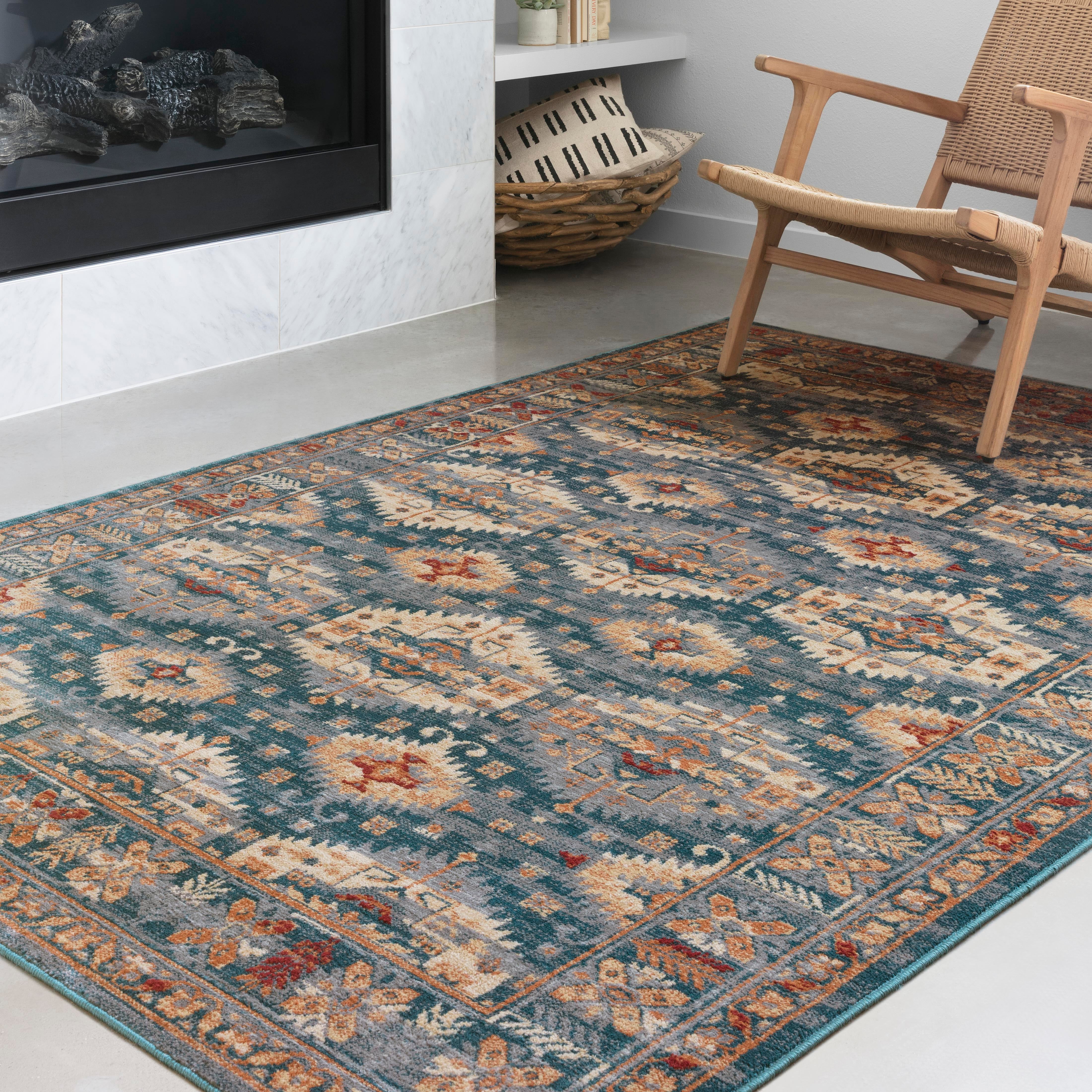 Loloi Isadora ISA-06 Lagoon / Multi Area Rug