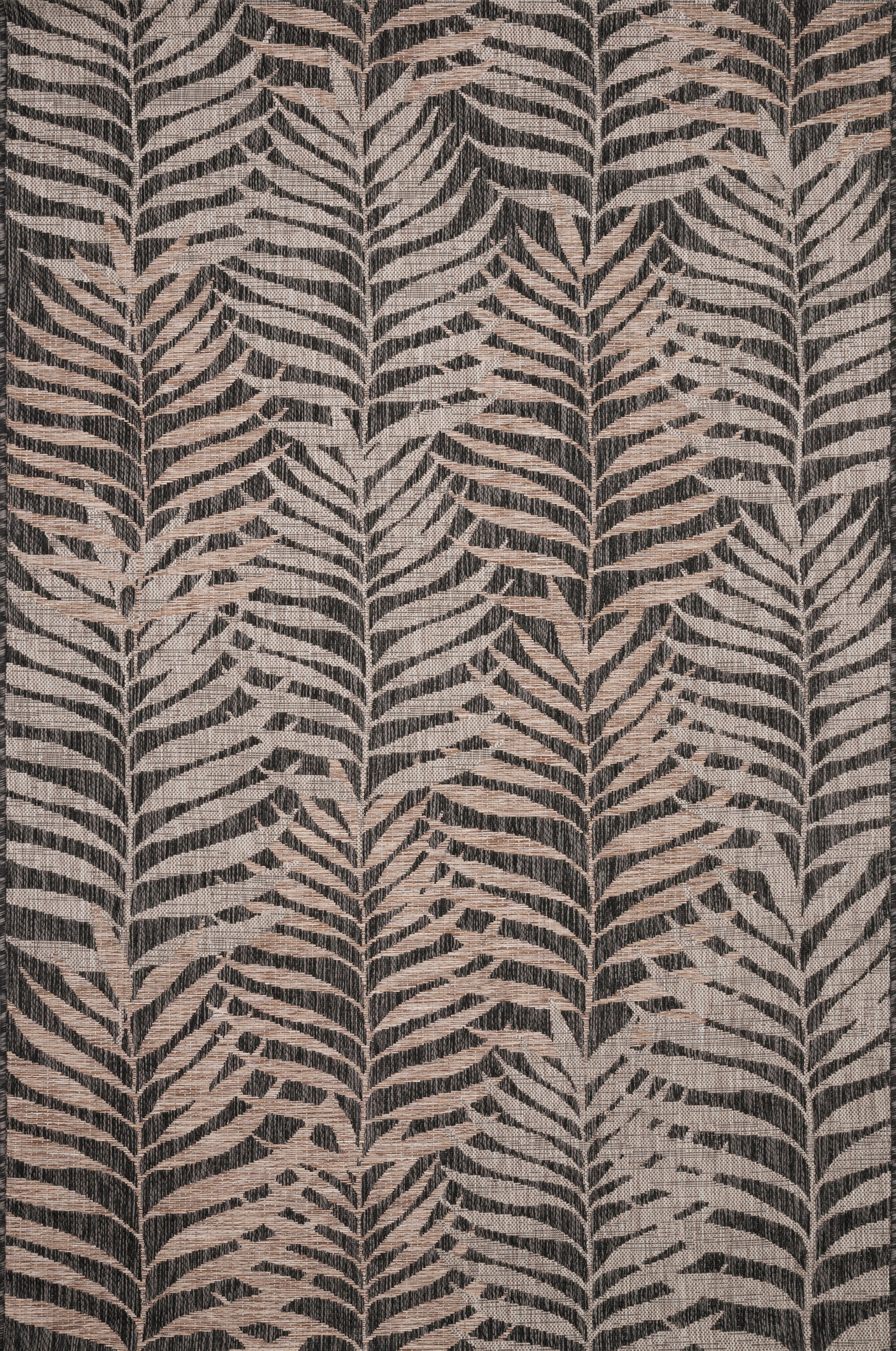 Loloi Isle IE-08 Natural / Black Area Rug