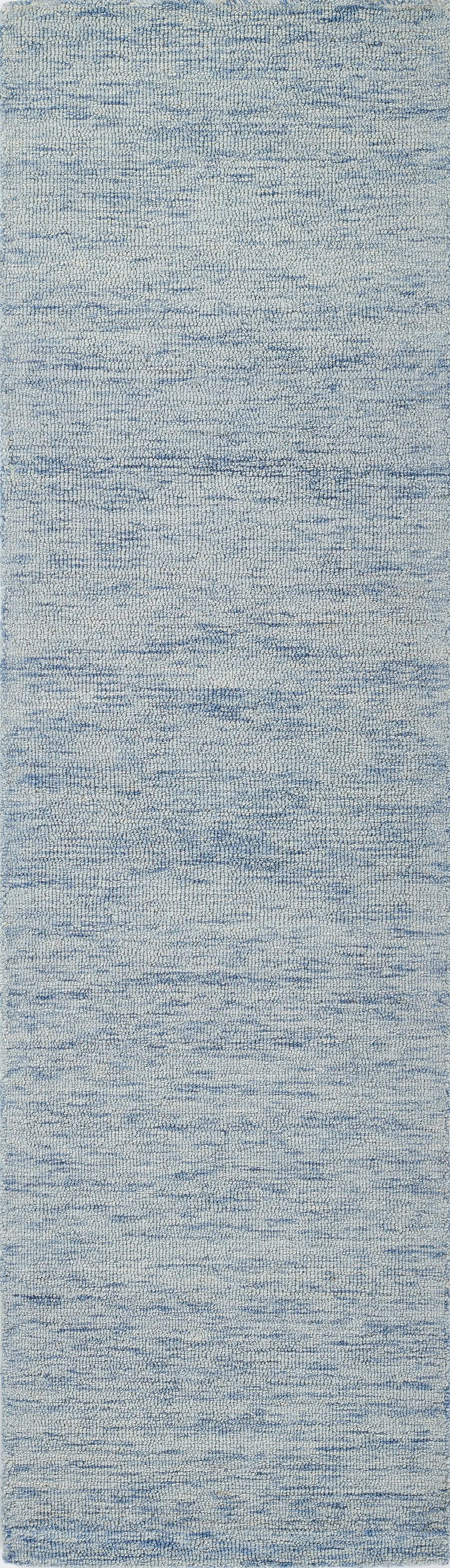 James JAM-1 Light-Blue Area Rug by Momeni