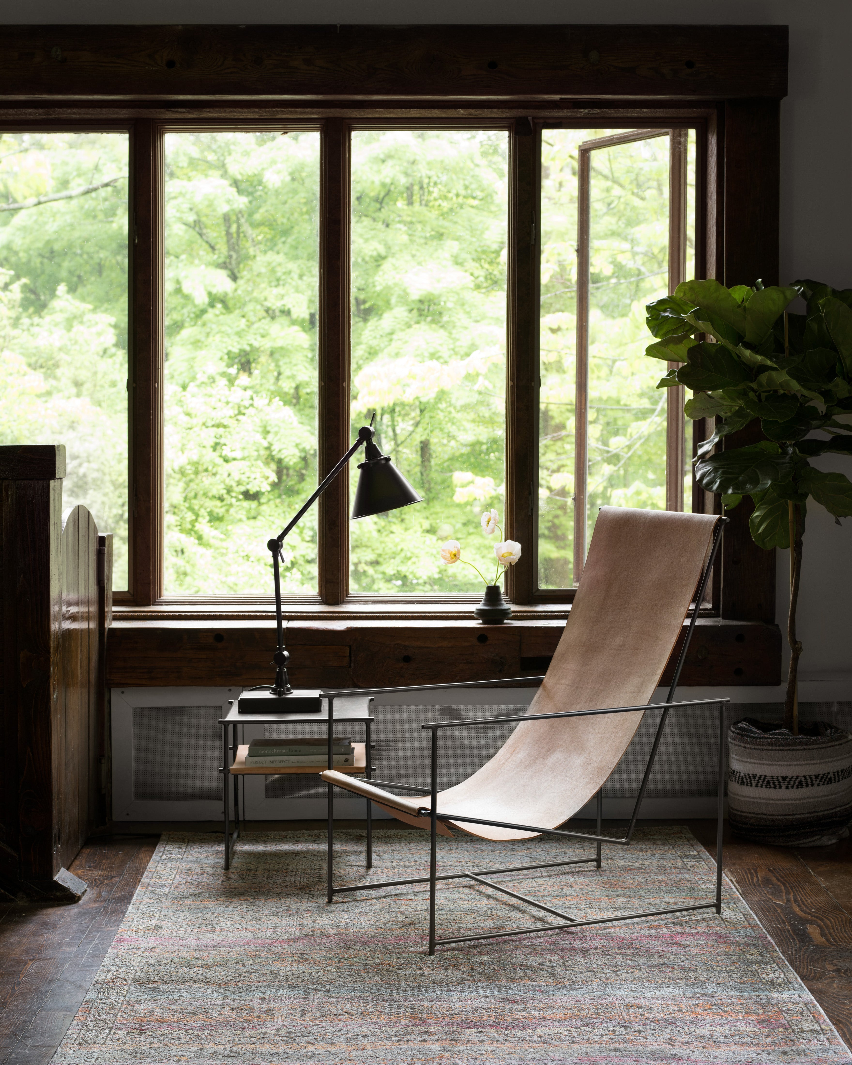 Loloi Javari JV-02 Charcoal / Sunset Area Rug