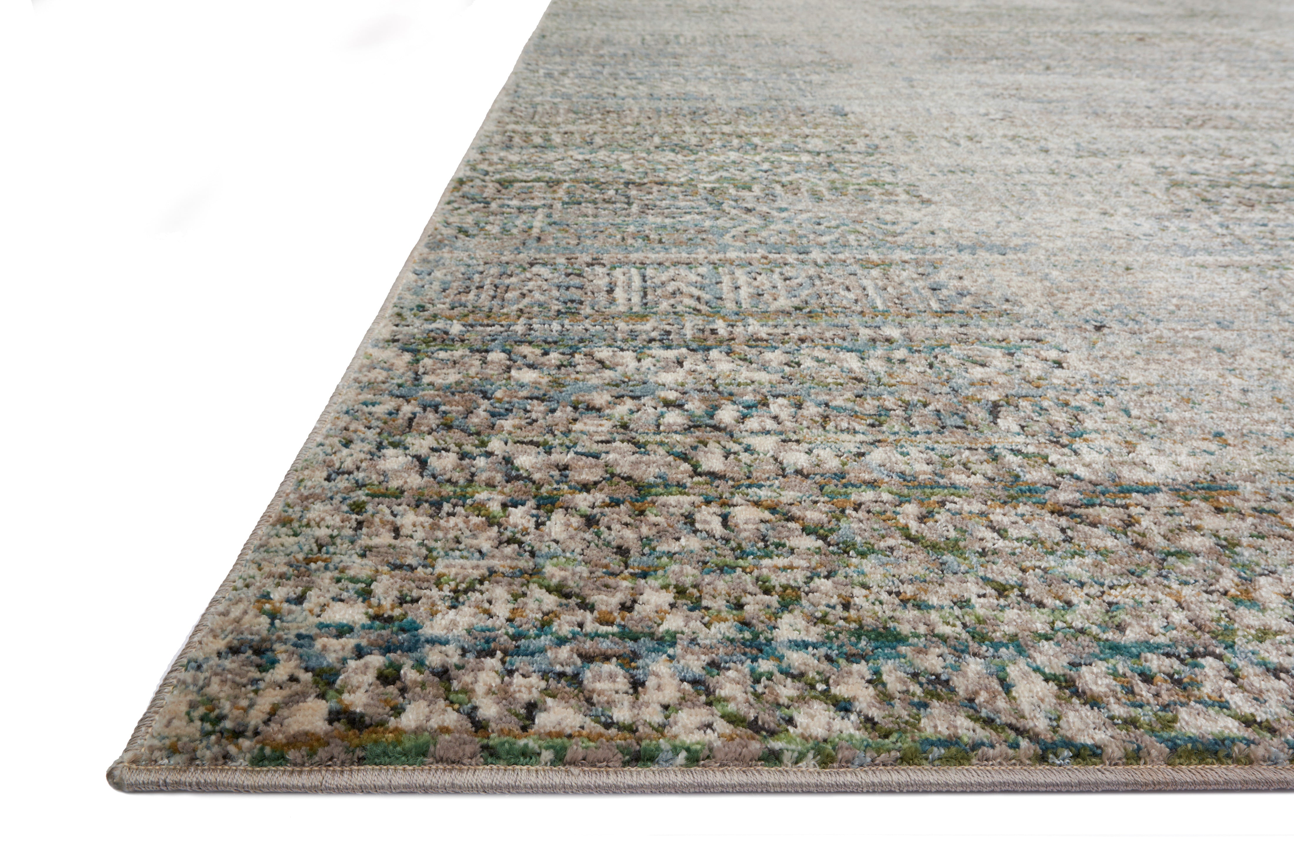 Loloi Javari JV-05 Ivory / Sea Area Rug