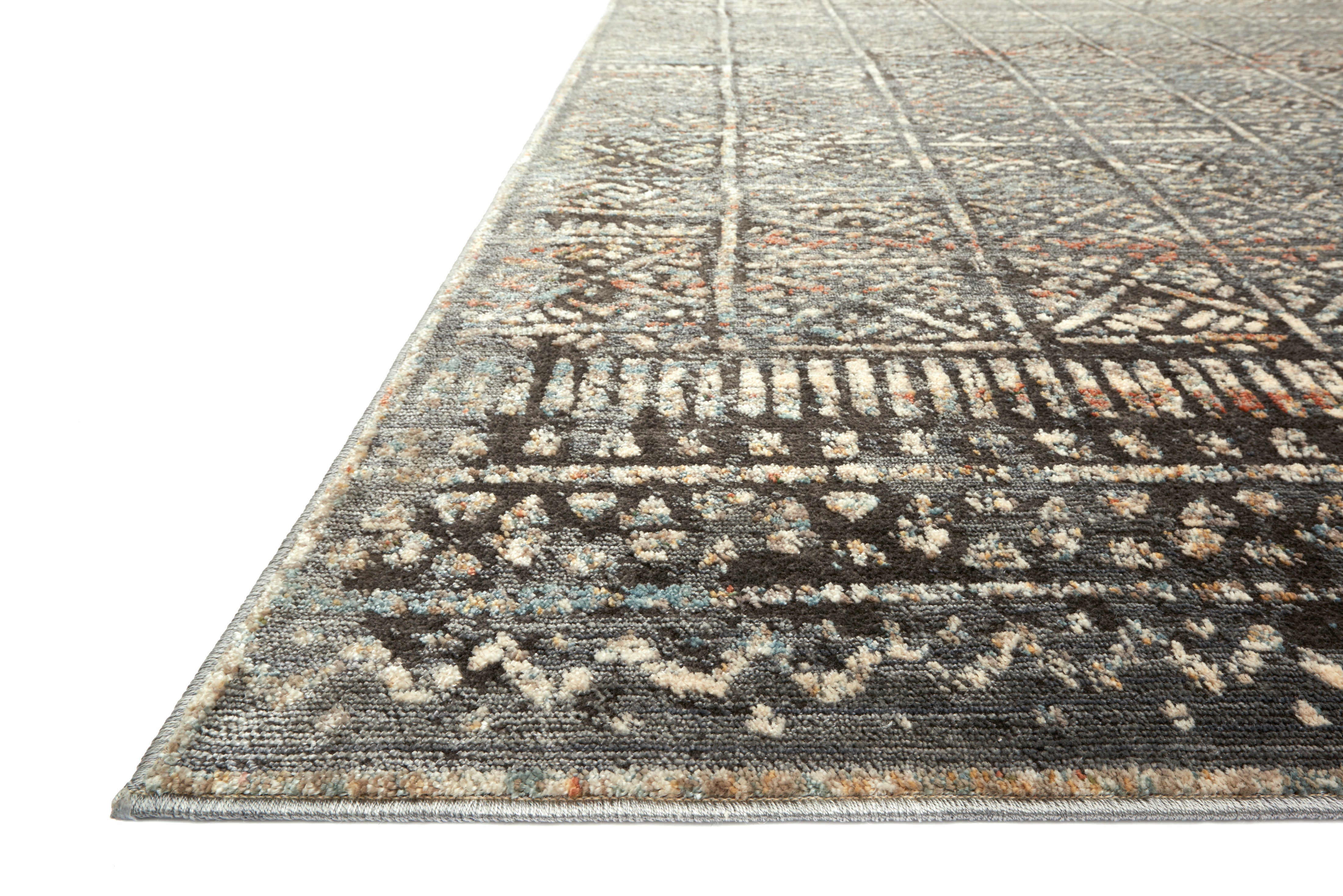 Loloi Javari JV-06 Charcoal / Silver Area Rug