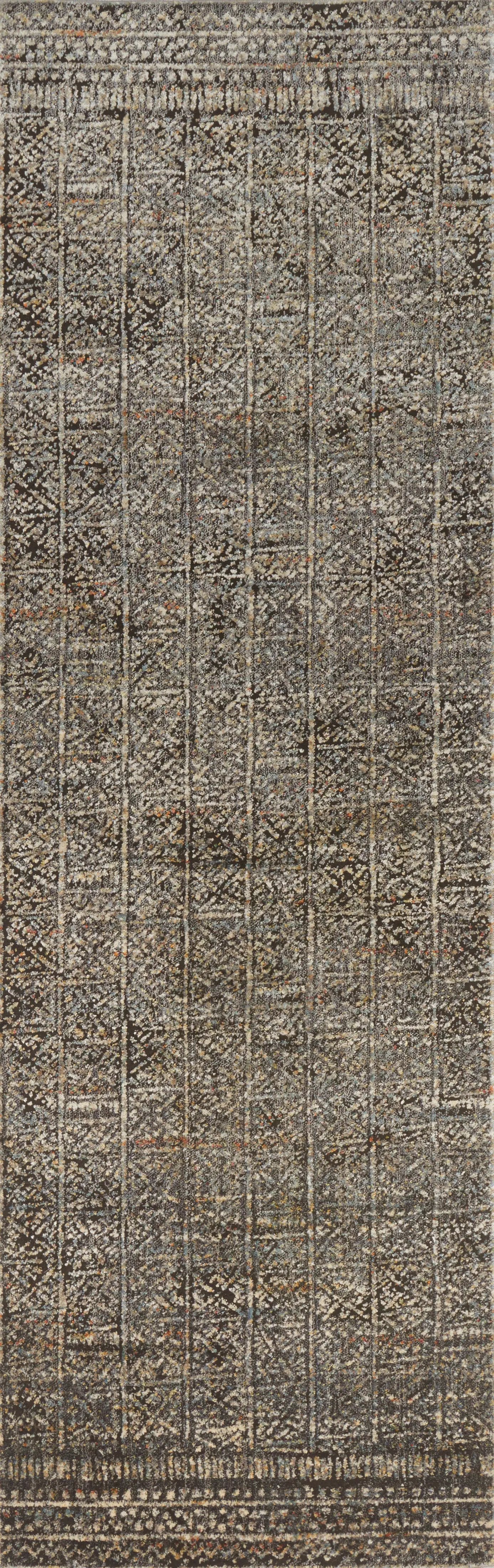 Javari JV-06 Charcoal / Silver Area Rug by Loloi
