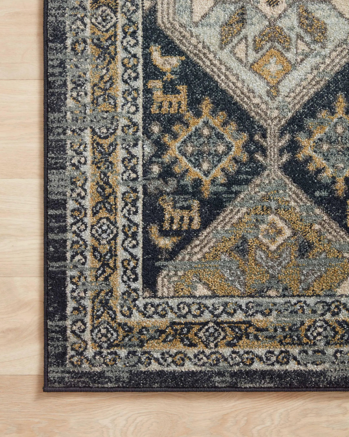Jocelyn JOC-02 Navy / Blue Area Rug by Loloi