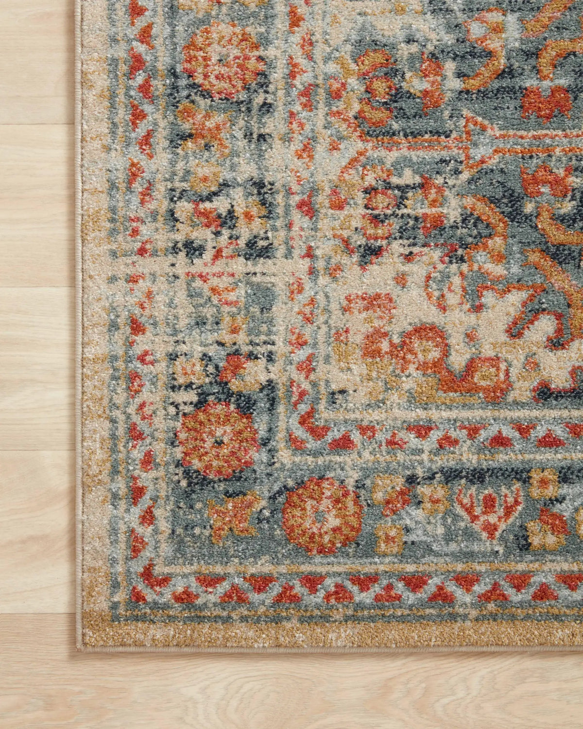 Jocelyn JOC-03 Mist / Multi Area Rug by Loloi