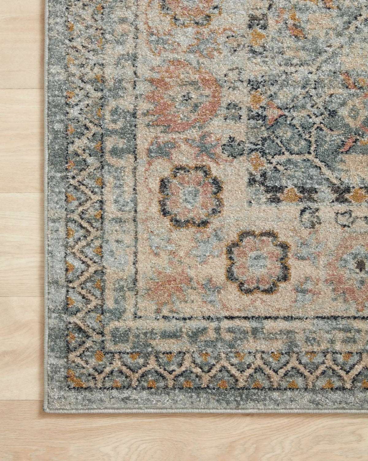 Jocelyn JOC-04 Sky / Multi Area Rug by Loloi