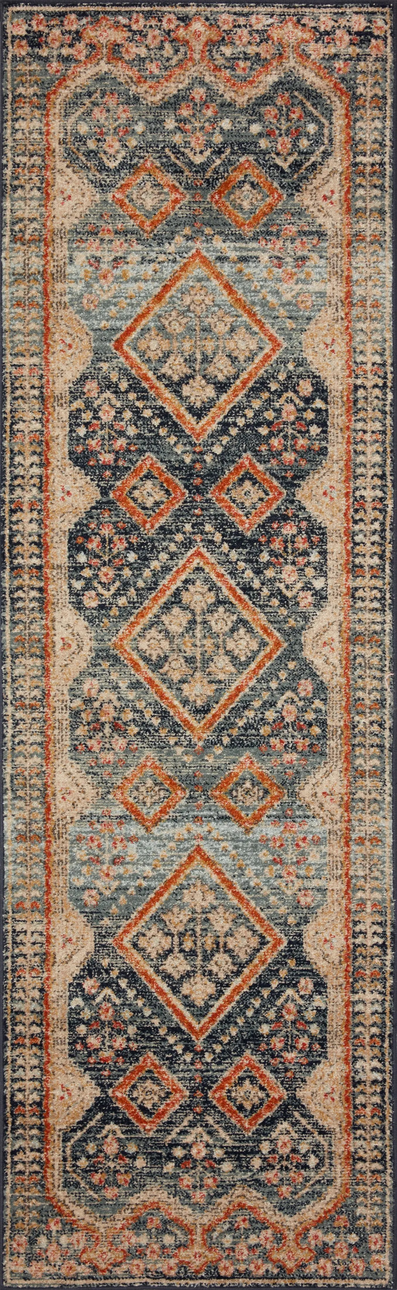 Jocelyn JOC-05 Navy / Multi Area Rug by Loloi