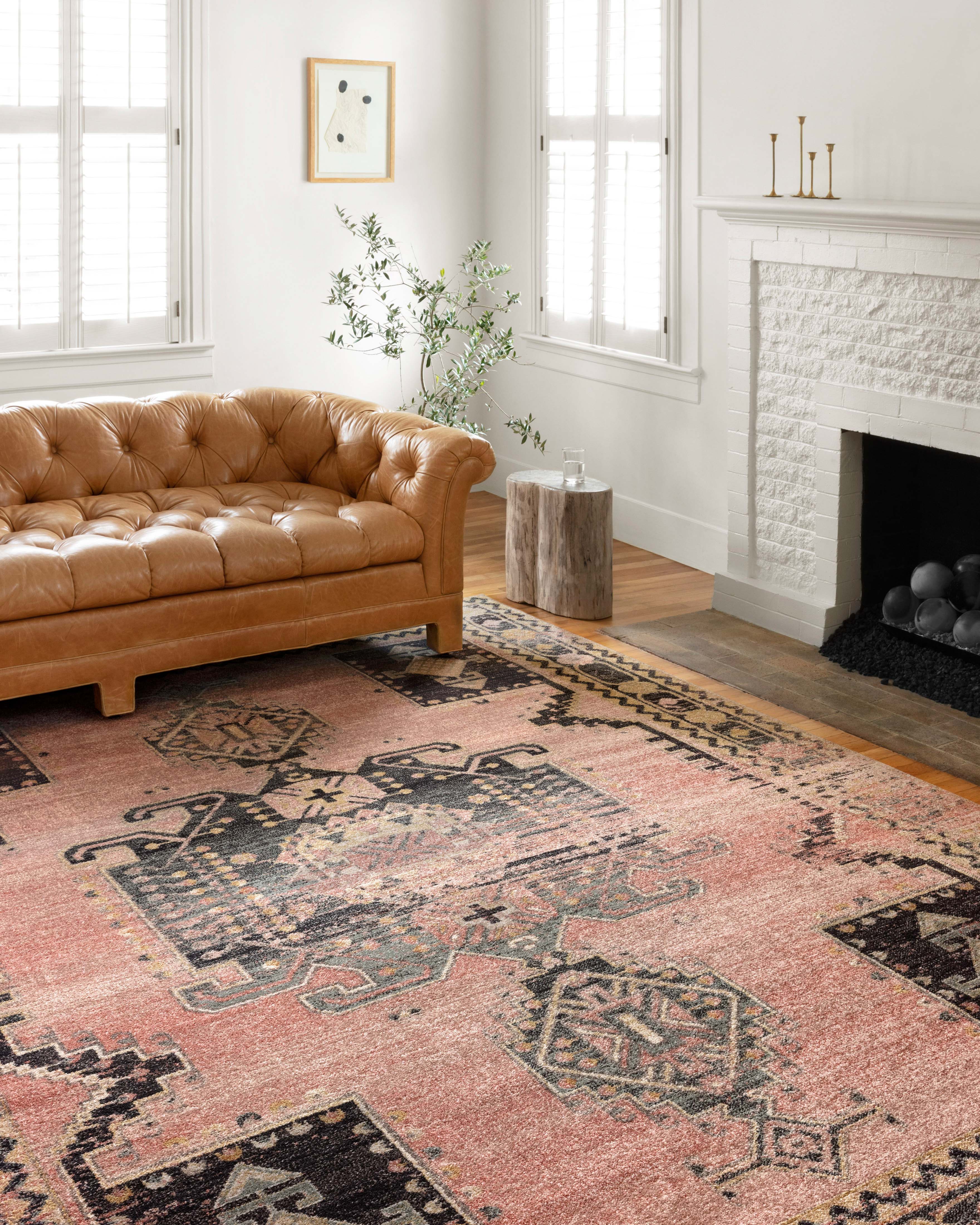 Loloi Jocelyn JOC-06 Rose / Rose Area Rug