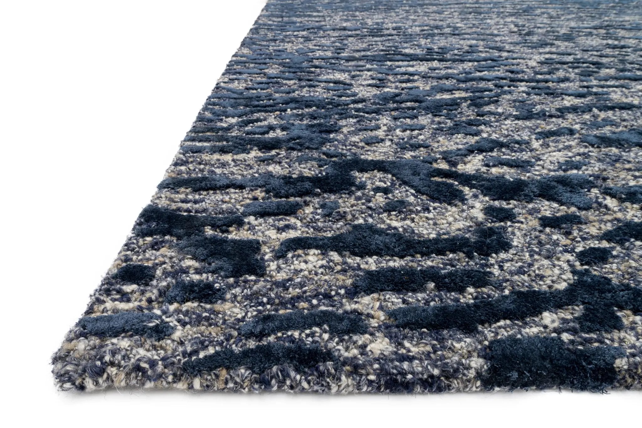 Juneau JY-01 Steel / Blue Area Rug by Loloi