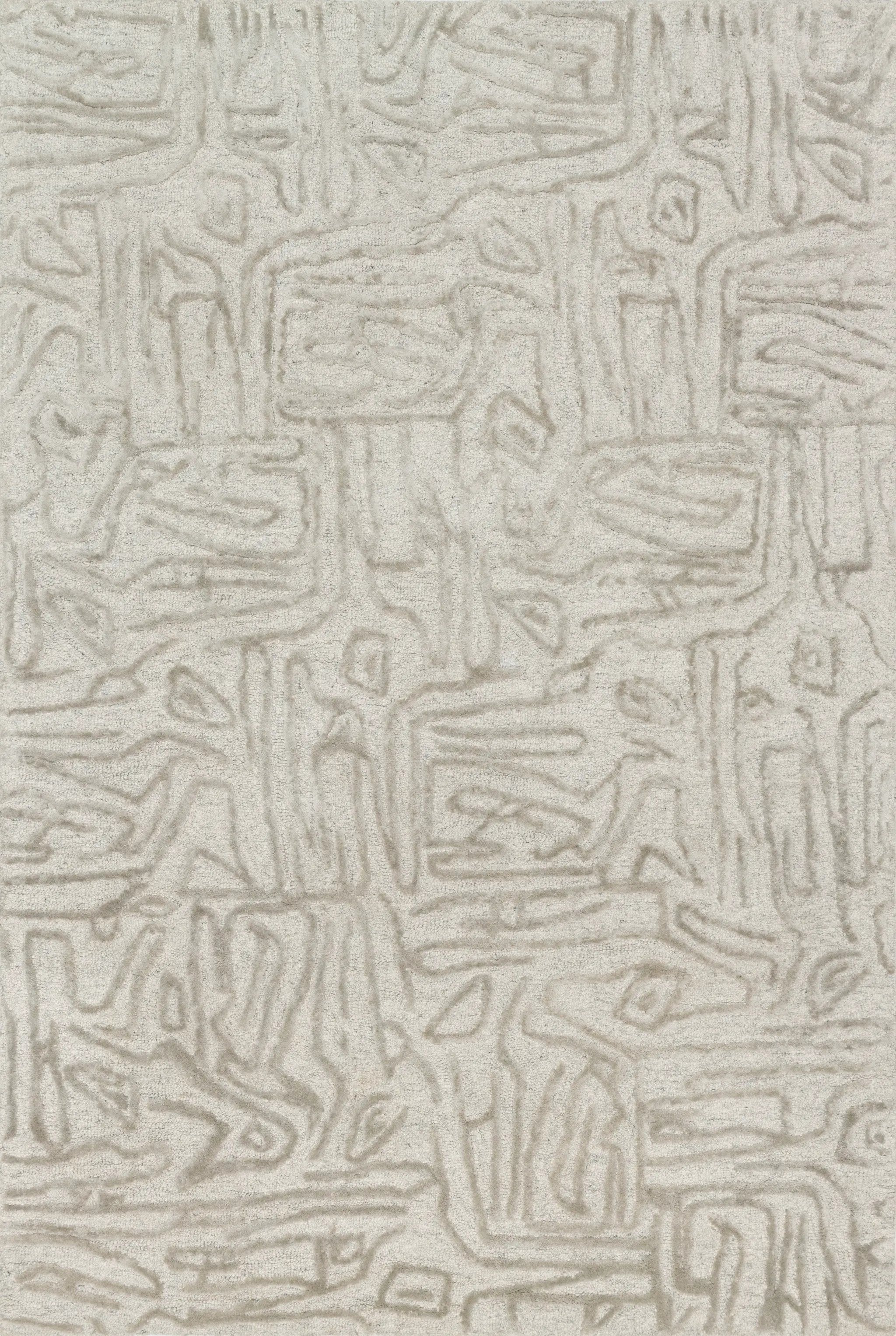 Juneau JY-06 Silver / Silver Area Rug by Loloi